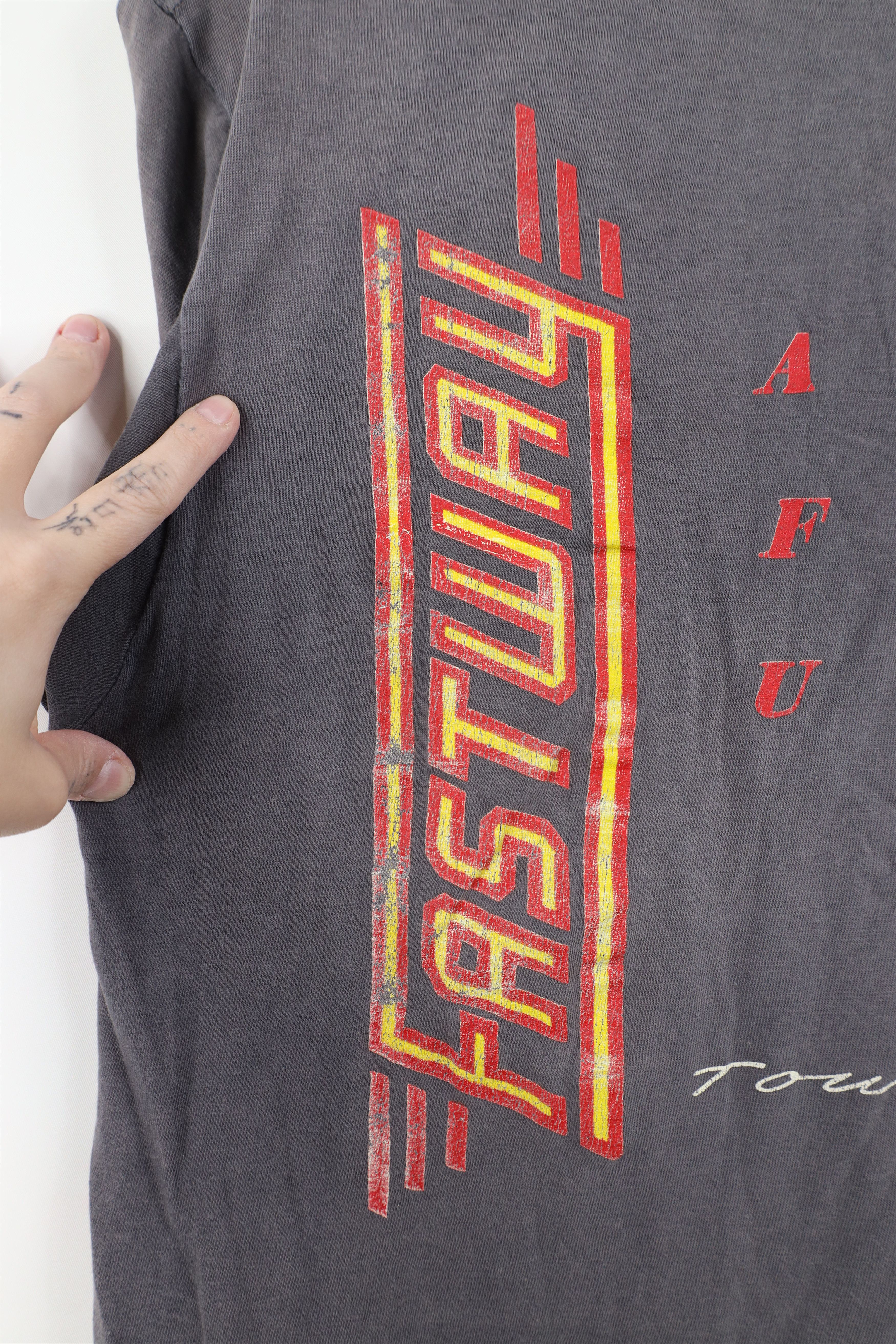 Vintage Vintage 80s 1984 All Fired Up Tour Fastway Band T-Shirt USA Size US S / EU 44-46 / 1 - 12 Thumbnail