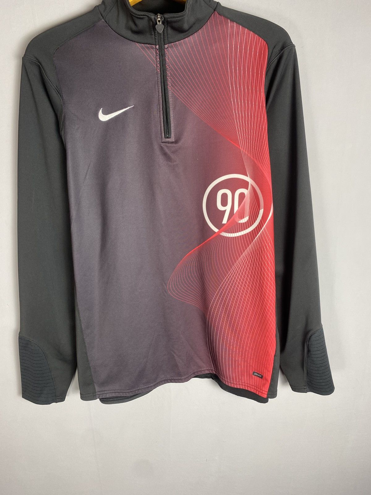 Nike × Vintage Vintage Nike 90 sweatshirt Size US L / EU 52-54 / 3 - 4 Thumbnail