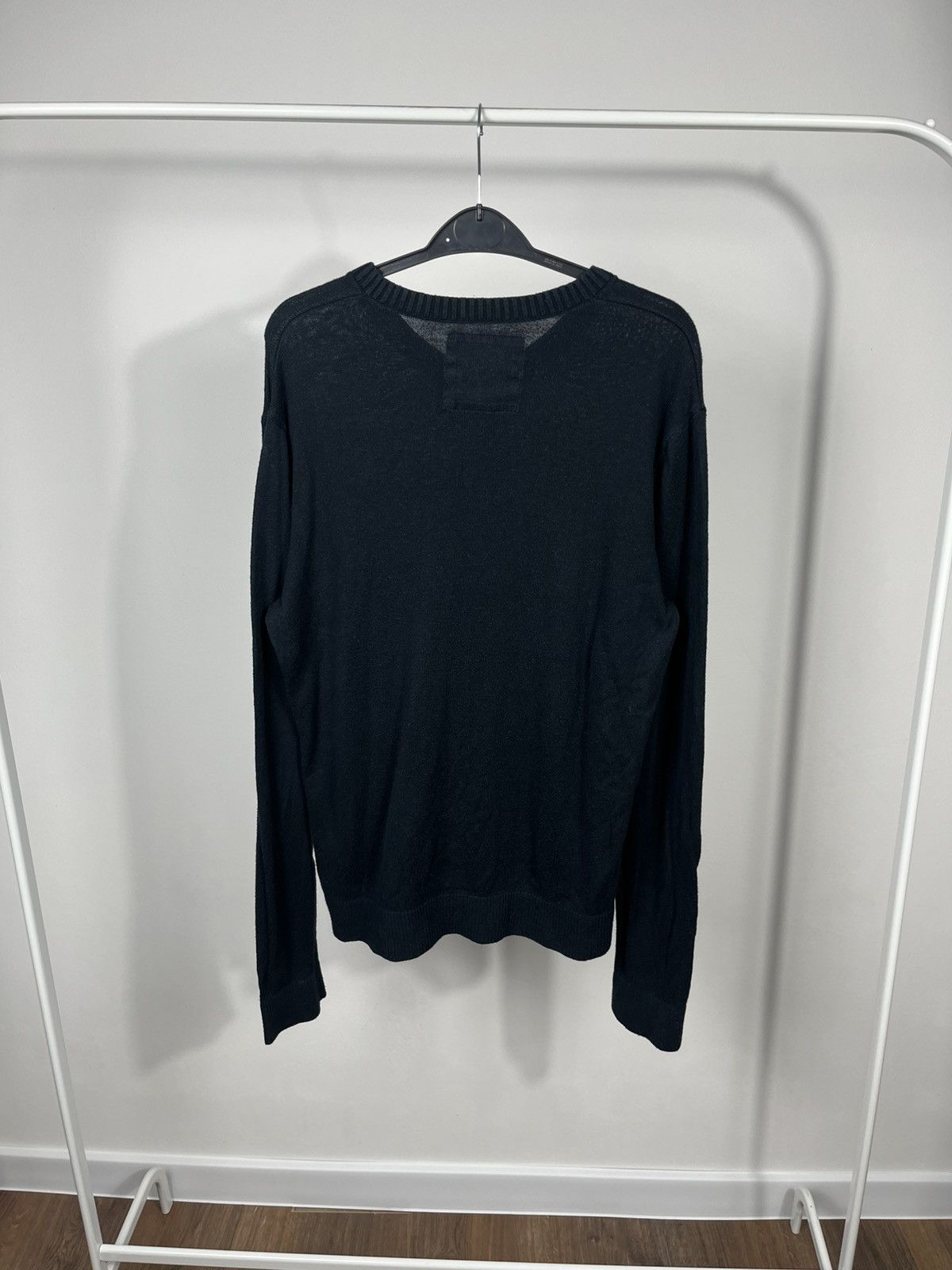 Hollister Hollister Black V Neck Knit Sweater Men’s Size M Logo Size US M / EU 48-50 / 2 - 10 Thumbnail