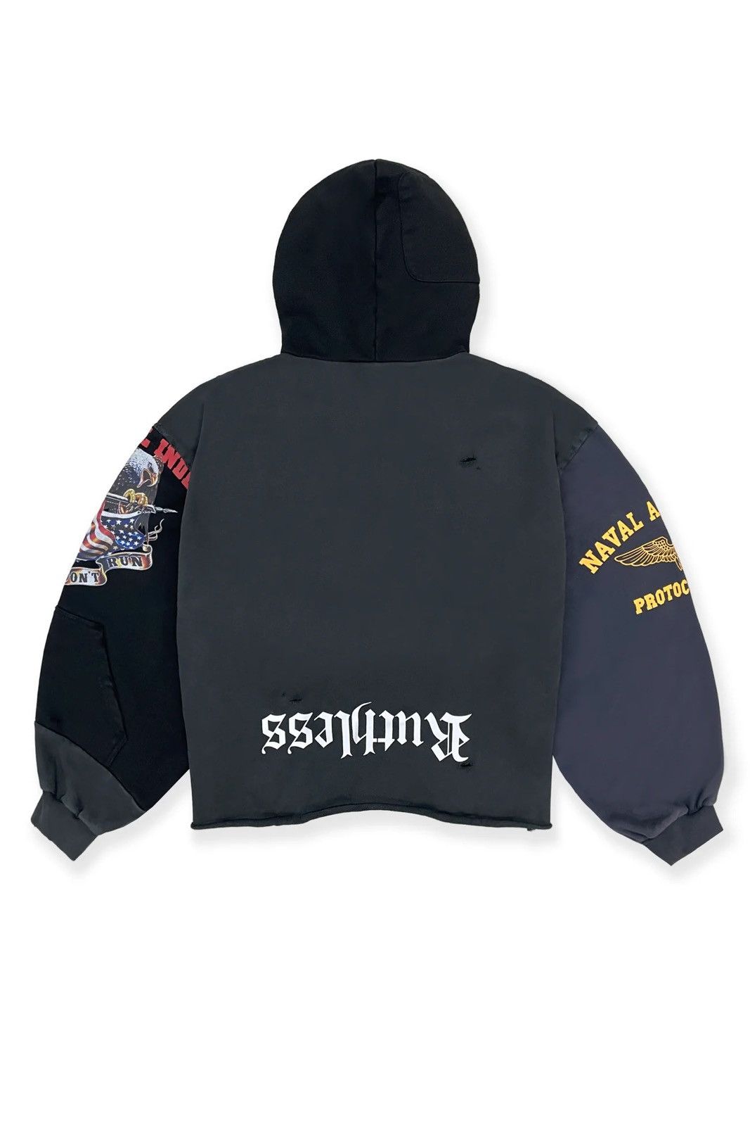 PROJECT G/R Protocol Index UPSIDE DOWN ZIP HOODIE PROJECT GR Size US S / EU 44-46 / 1 - 2 Thumbnail