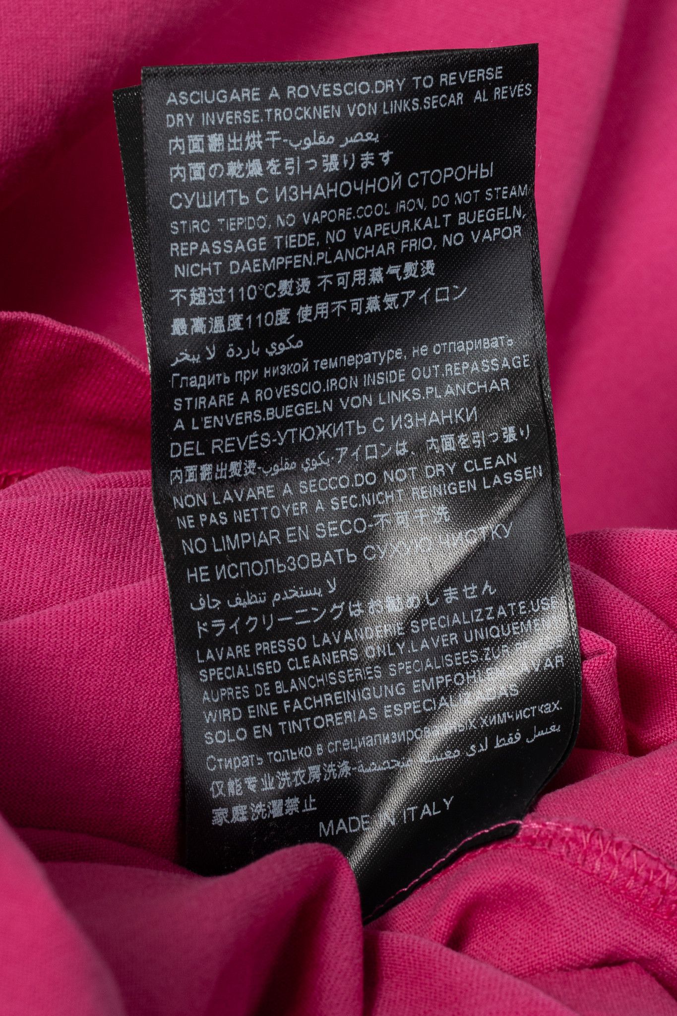 MR & MRS ITALY Mr & Mrs Italy Pink Cotton-Jersey Multi-Patch T-Shirt Size S / US 4 / IT 40 - 11 Thumbnail