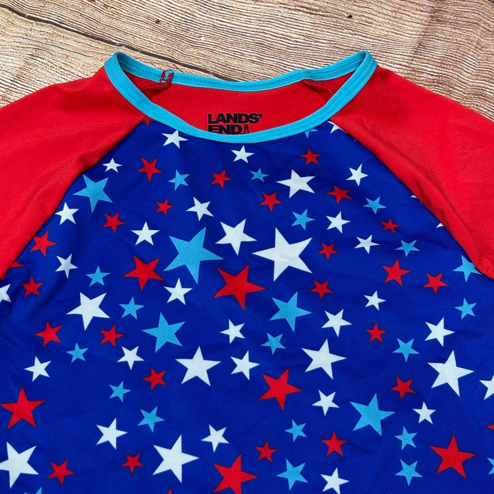 Lands' End Lands' End Star Pattern Size Rashguard Size ONE SIZE - 2 Thumbnail
