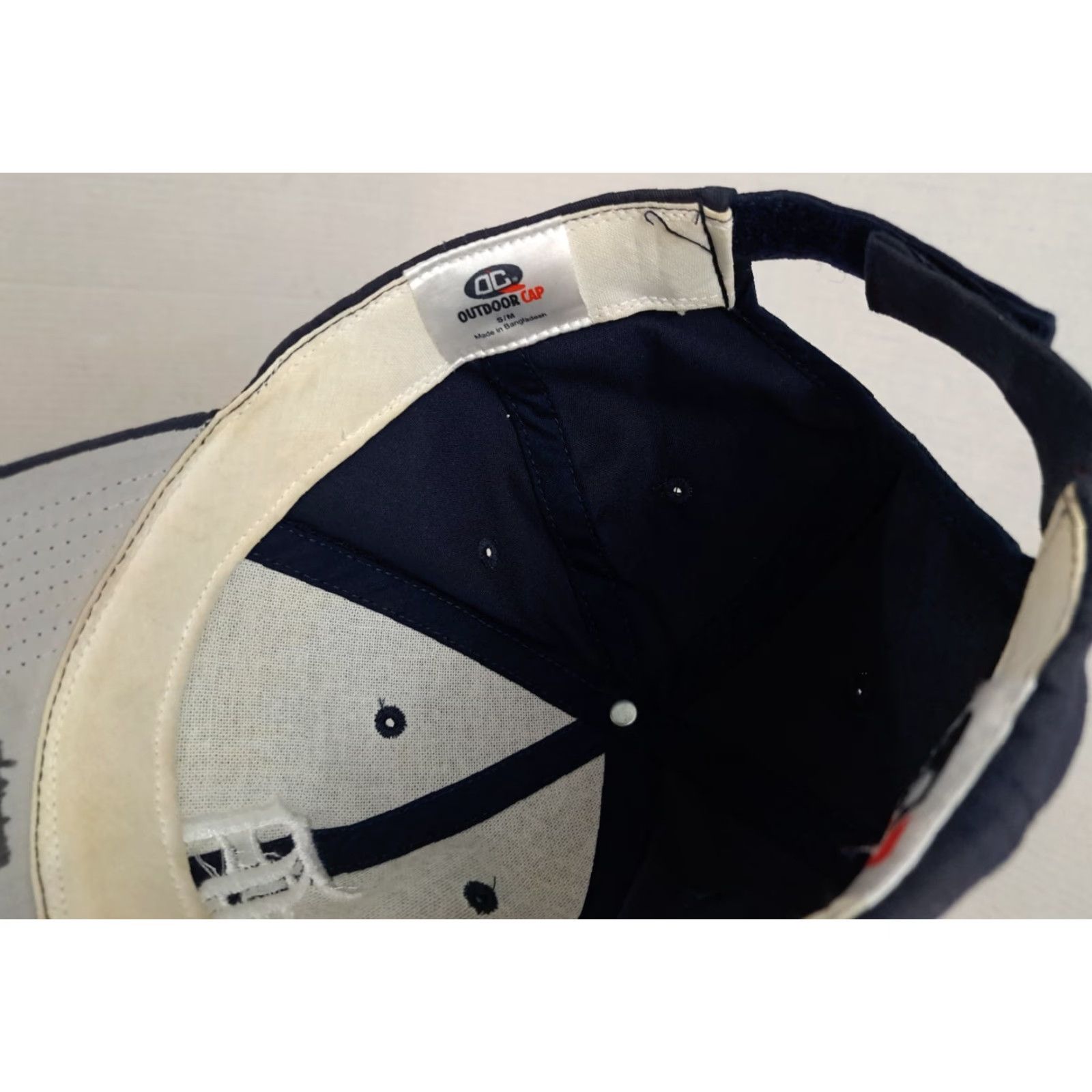 MLB VINTAGE Outdoor Cap Baseball Hat Adjustable Unisex Adults One Size Cotton Canvas Blue MLB Detroit Tigers Cap Size ONE SIZE - 5 Thumbnail