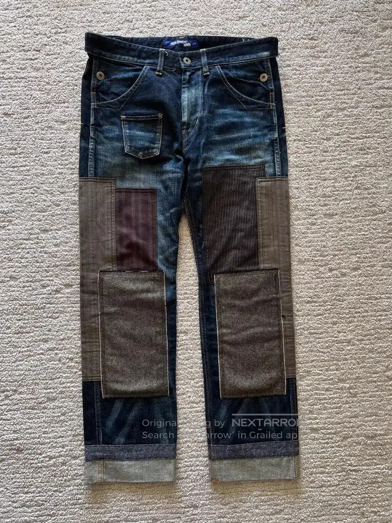 Junya Watanabe JUNYA WATANABE Patchwork Denim Jeans. Size US 26 / EU 42 - 1 Thumbnail