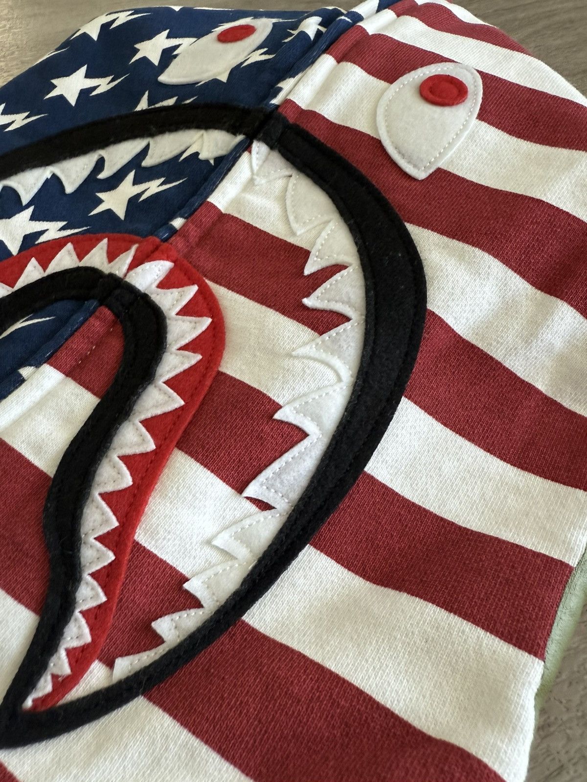 Bape Bape USA Shark Full Zip Size US XL / EU 56 / 4 - 2 Thumbnail