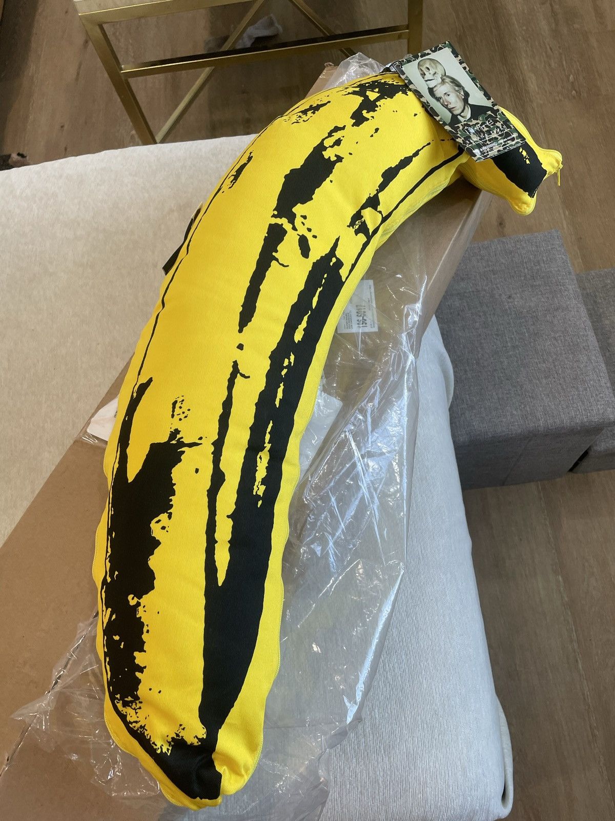 Andy Warhol × Bape × Medicom Toy MEDICOM TOY x ANDY WARHOL x BAPE ABC BANANA ZIPCUSHION SMALL Size ONE SIZE - 15 Thumbnail