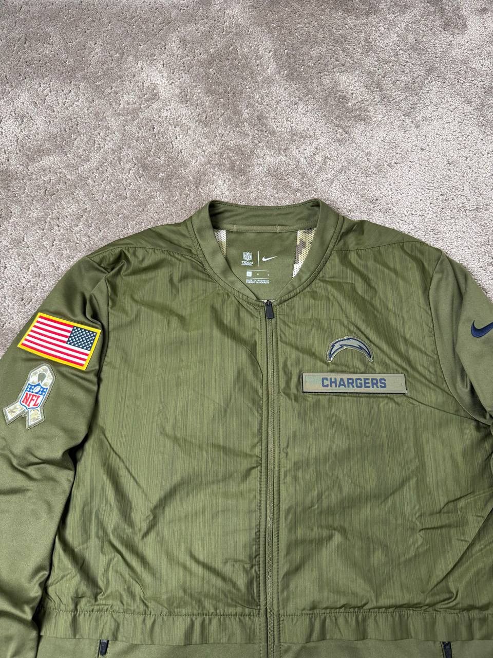 Chargers salute to service jacket deals