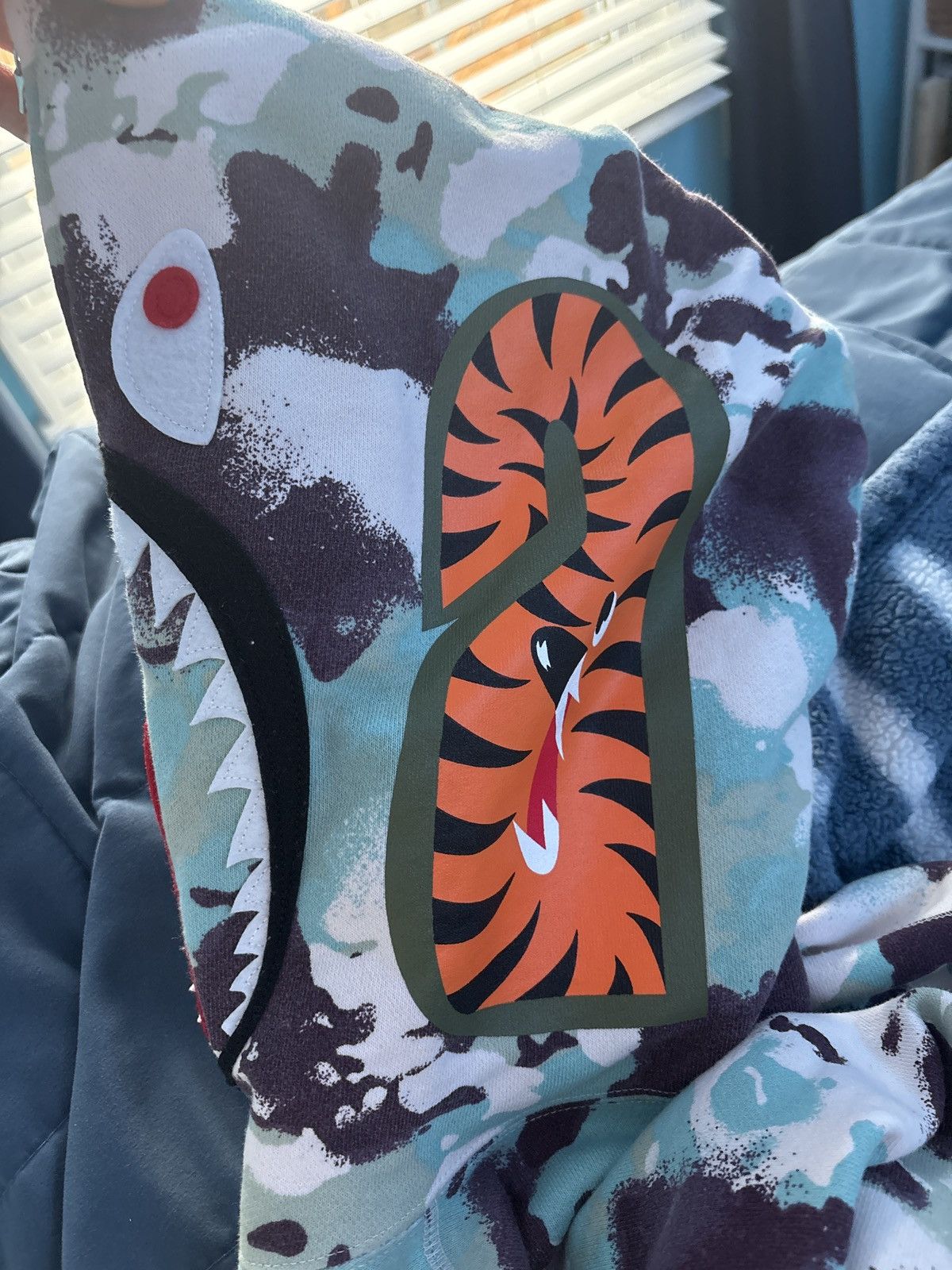 Bape BAPE Map Camo Shark Full Zip Hoodie Size US S / EU 44-46 / 1 - 6 Thumbnail