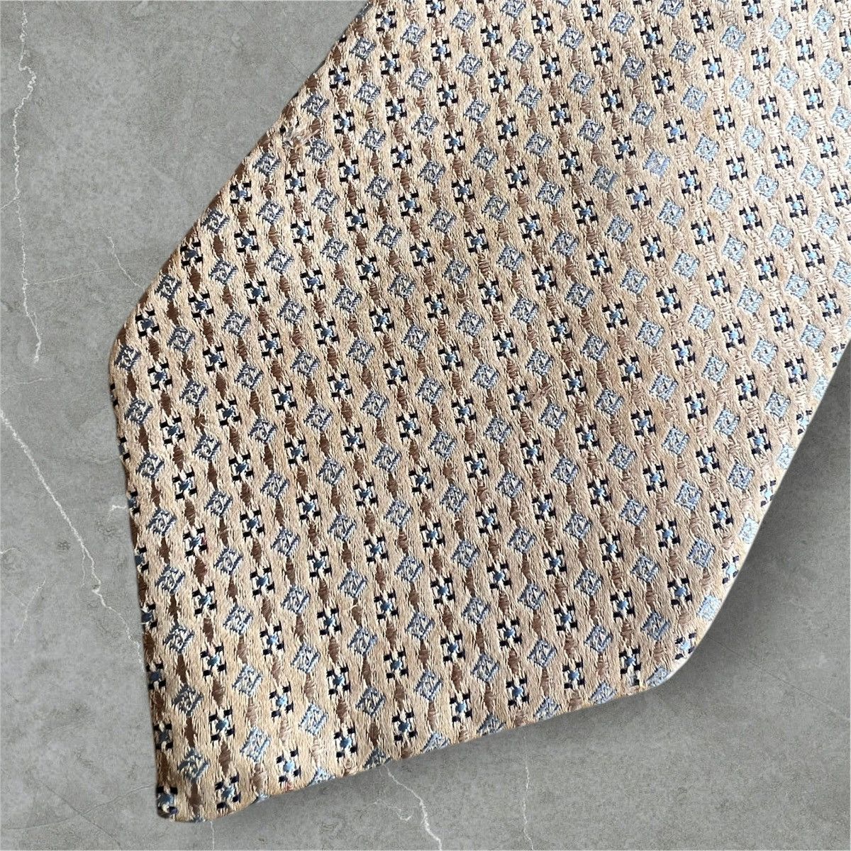 Christian Dior Monsieur Lot of 3 LUXURY DESIGNERS Silk Neckties V Size ONE SIZE - 8 Thumbnail