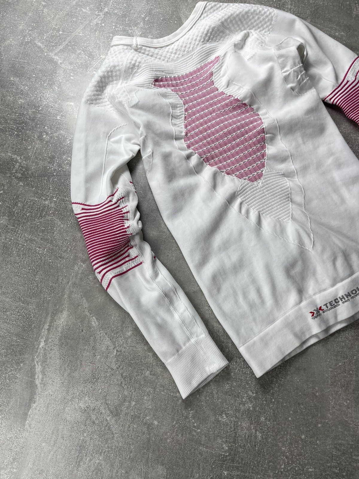 Other X Bionic X Seamless Compression Base Layer Top White Pink Size XL / US 12-14 / IT 48-50 - 3 Thumbnail