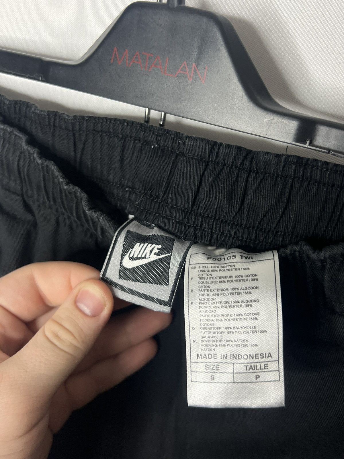 Other 🔥Vintage 80’s Rare Nike Black Shorts Y2K Hype 🔥 Size US 30 / EU 46 - 8 Thumbnail