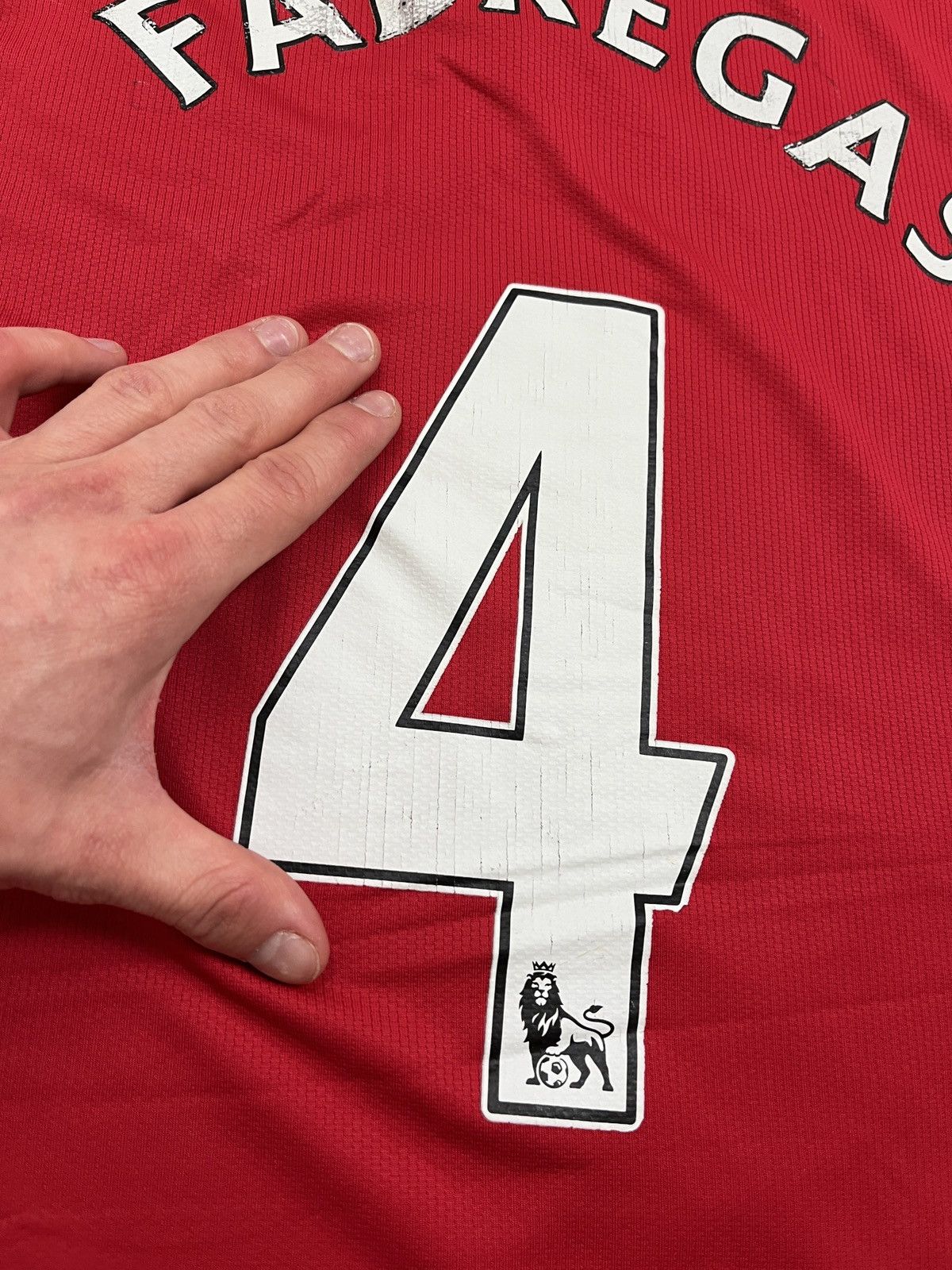 Nike × Vintage Nike Arsenal 2008/09 #4 Cecs Fabregas Soccer Jersey Football Size US L / EU 52-54 / 3 - 24 Thumbnail