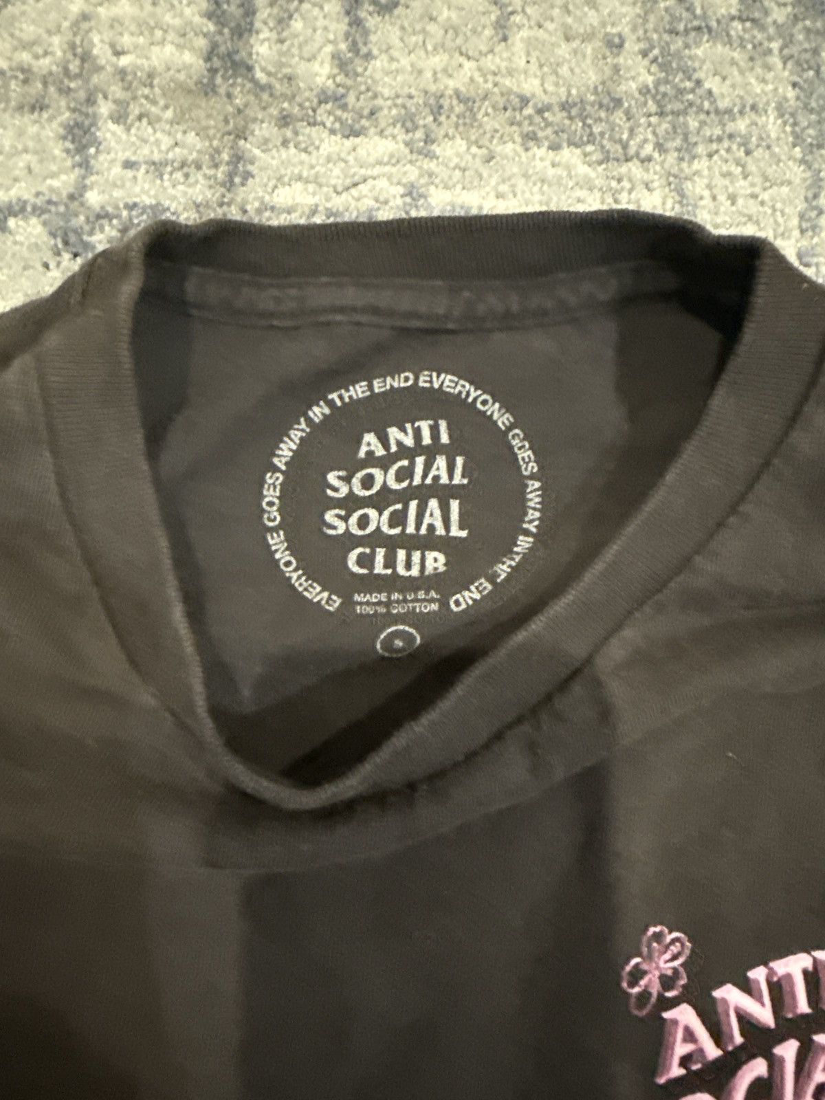 Anti Social Social Club Anti social social club purple/black tee Size US S / EU 44-46 / 1 - 3 Thumbnail
