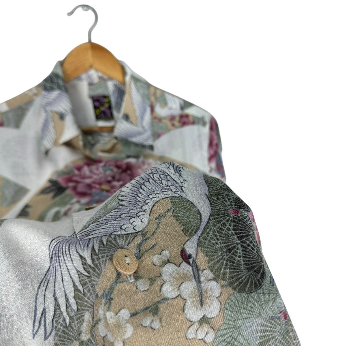 Japanese Brand ☀️ONIWA SOTO HAWAII STYLE SUKAJAN RAYON SHIRTS Size US L / EU 52-54 / 3 - 4 Thumbnail
