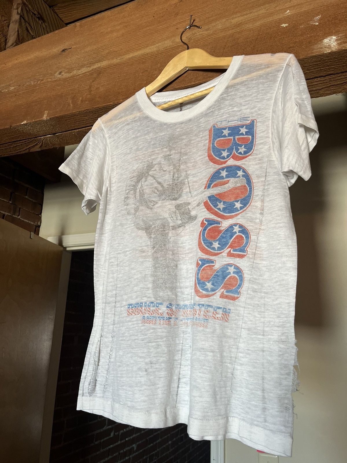 Vintage BORN IN THE USA - Bruce Springsteen- World Tour 85-86 SMALL Size US S / EU 44-46 / 1 - 1 Thumbnail