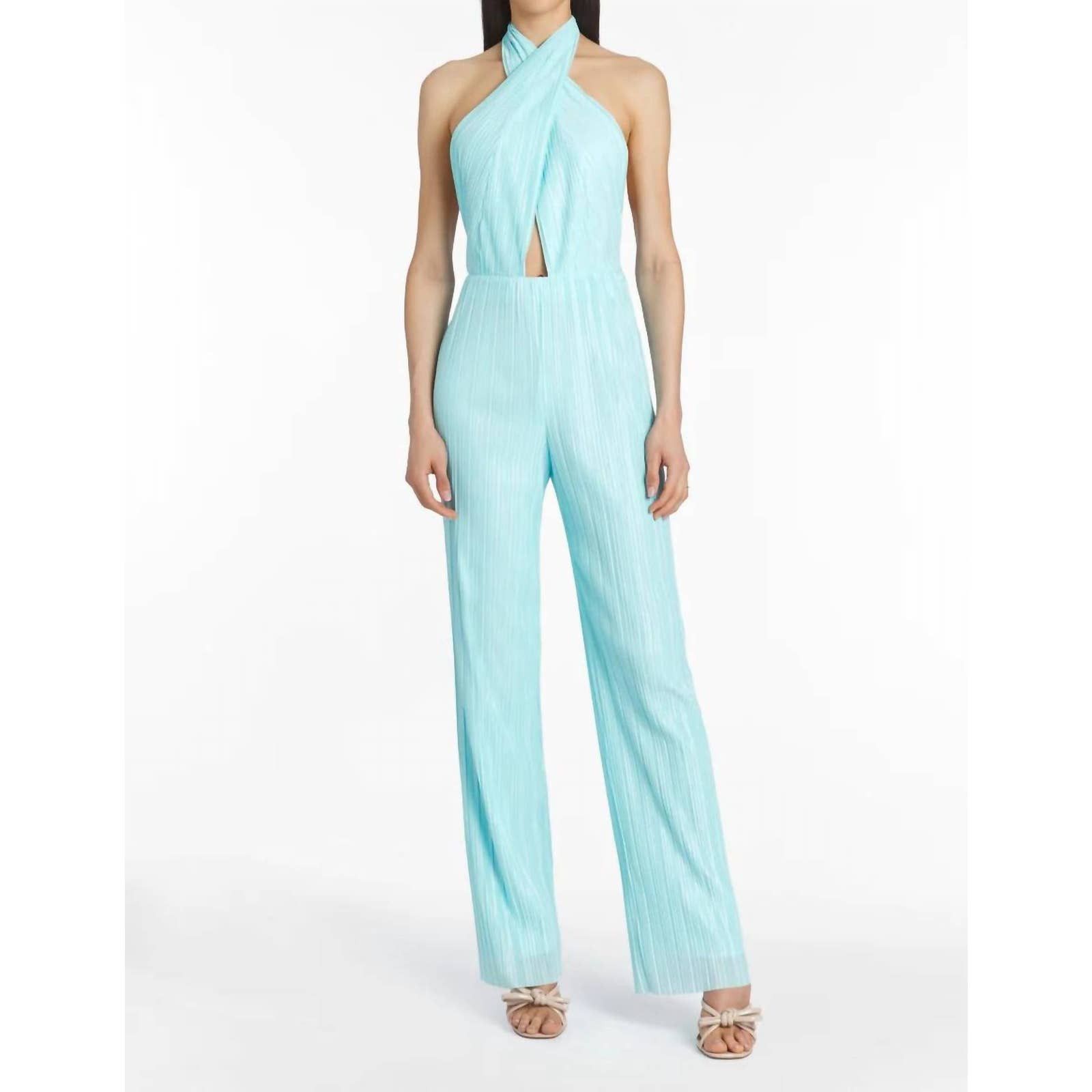 Amanda Uprichard - Collina Jumpsuit in Pleats main image 1