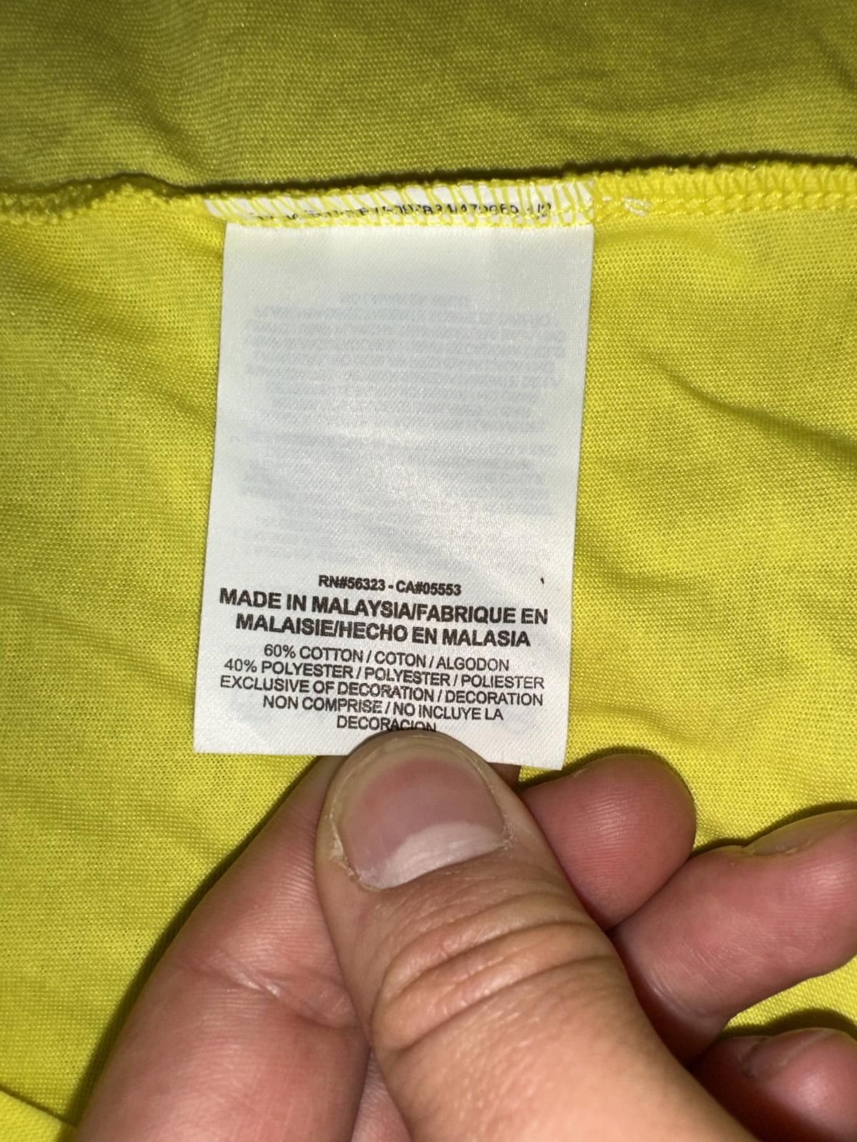 Nike Nike Men’s Advantage NYC Tennis Yellow T-Shirt Size US M / EU 48-50 / 2 - 6 Thumbnail