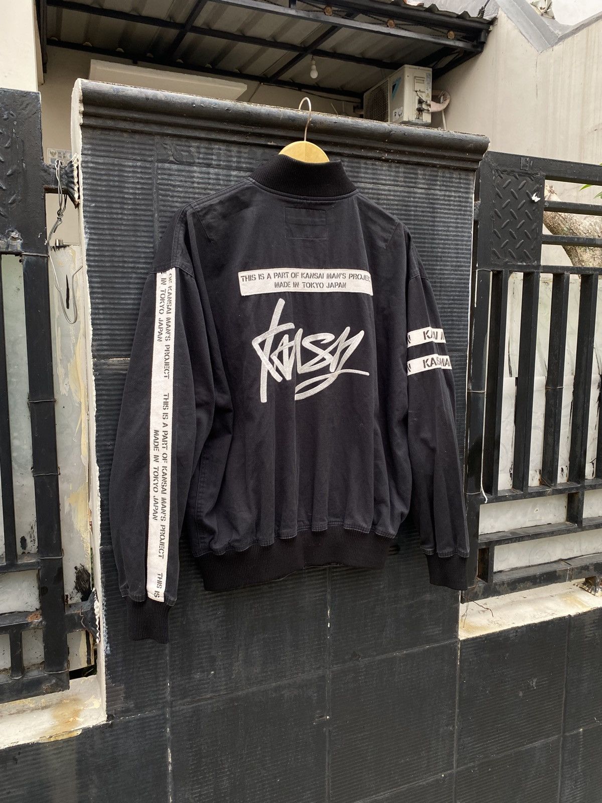 Japanese Brand 90s Kansai Man Japan Bombers Size US L / EU 52-54 / 3 - 9 Thumbnail