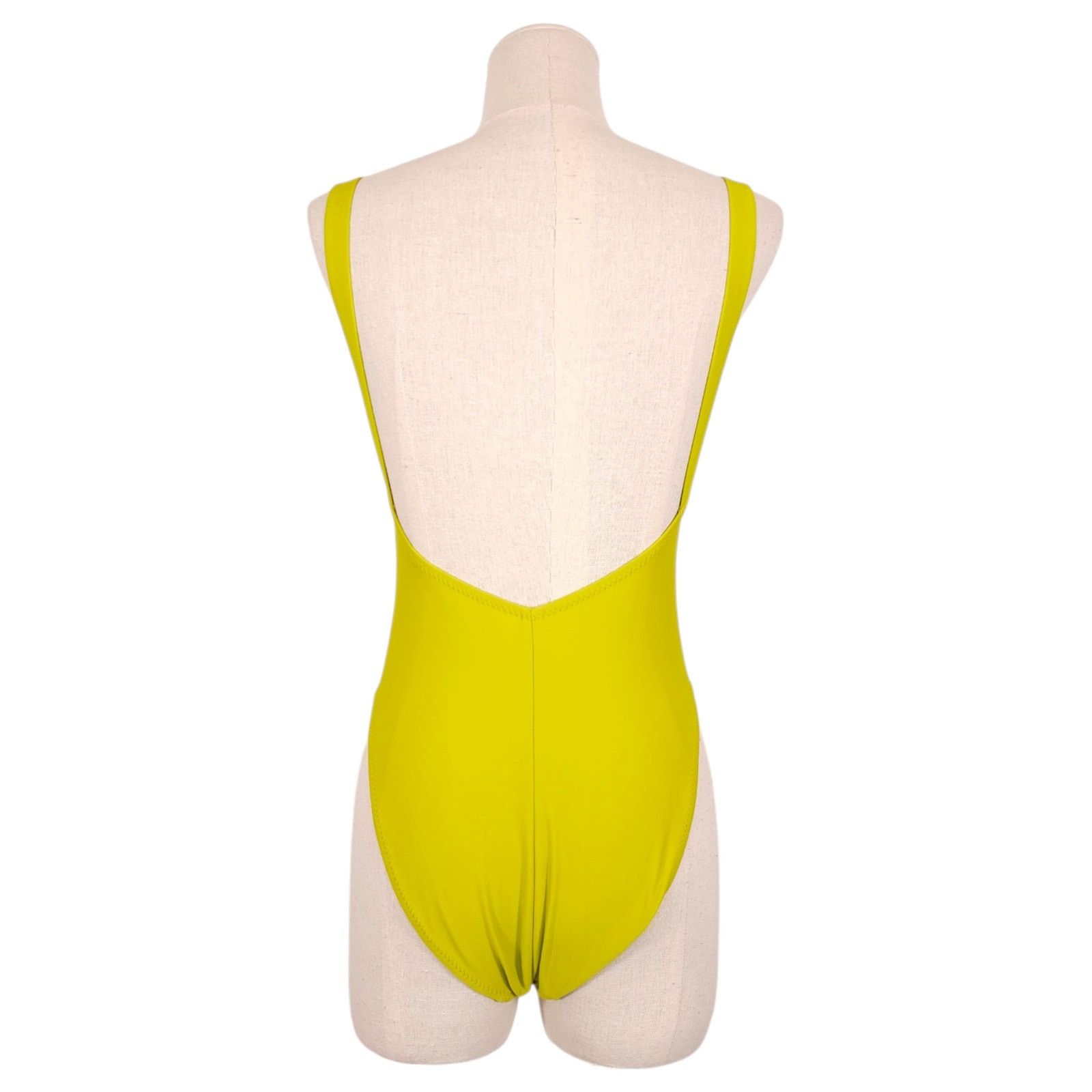 Other Galamaar Cerci Maillot Palma Green High Cut Swimsuit Small Size ONE SIZE - 4 Thumbnail