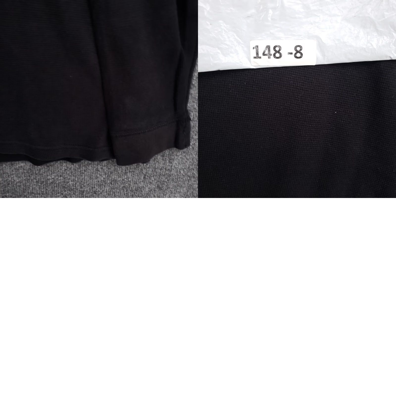 Vintage CSG Champs Sportwear Mens XL Black Waffle Knit Sweater Size US XL / EU 56 / 4 - 9 Thumbnail