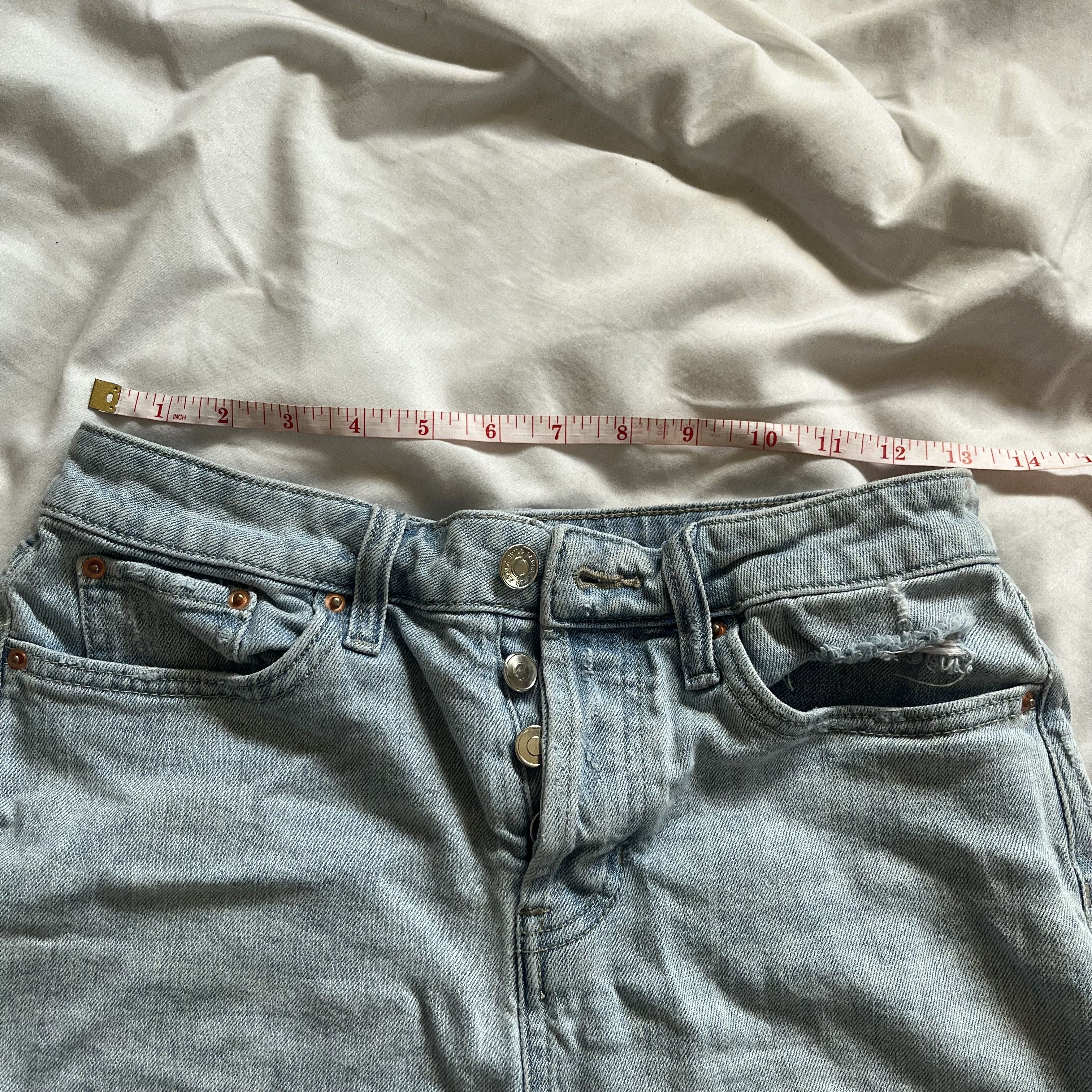 Other Wild Fable High Rise Denim Shorts Size 27" / US 4 / IT 40 - 5 Thumbnail