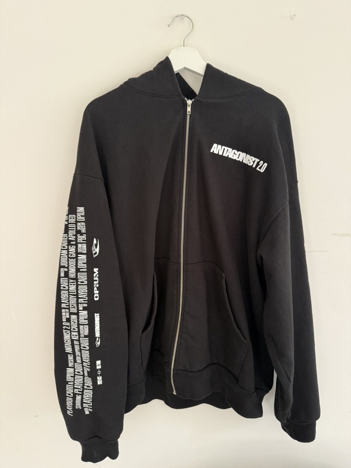 Playboi Carti × Streetwear Kim Krueger A Personal Connection Zip
