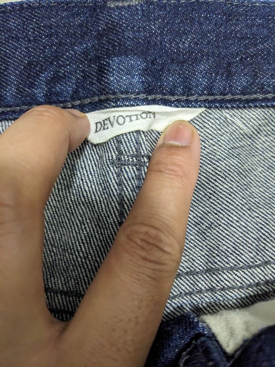 STUDIOUS STUDIOUS BLUE INDIGO DENIM PANT LOWER SIDE UNIVERSAL ZIPPER Size US 29 - 9 Thumbnail