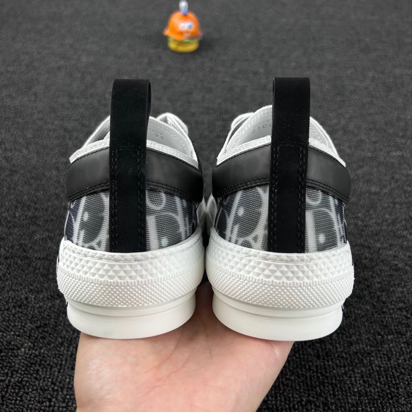 Dior Dior Women's Black White Monogram Sneakers Size 36 Size US 5.5 / IT 35.5 - 5 Thumbnail