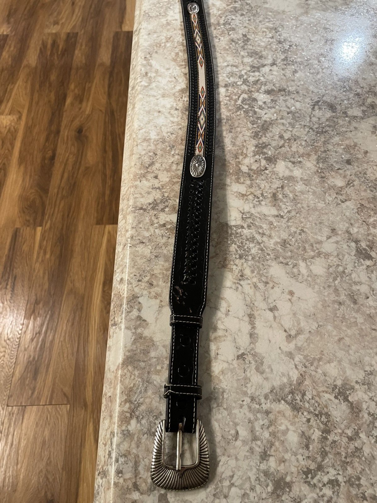 Other Leather belt Size ONE SIZE - 1 Thumbnail