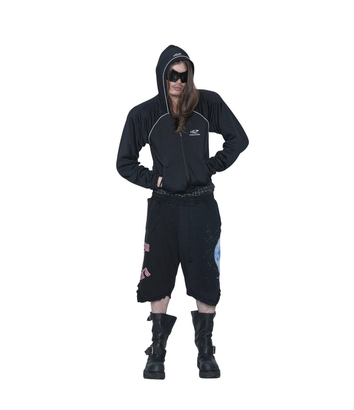 PROJECT G/R Protocol Index RECONSTRUCTED SWEAT SHORTS PROJECT GR Size US 34 / EU 50 - 3 Thumbnail