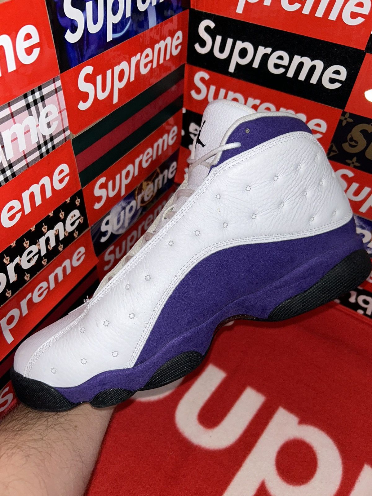 Jordan Brand Jordan 13 Retro Lakers 414571-105 size 13 VNDS Size US 13 / EU 46 - 9 Thumbnail