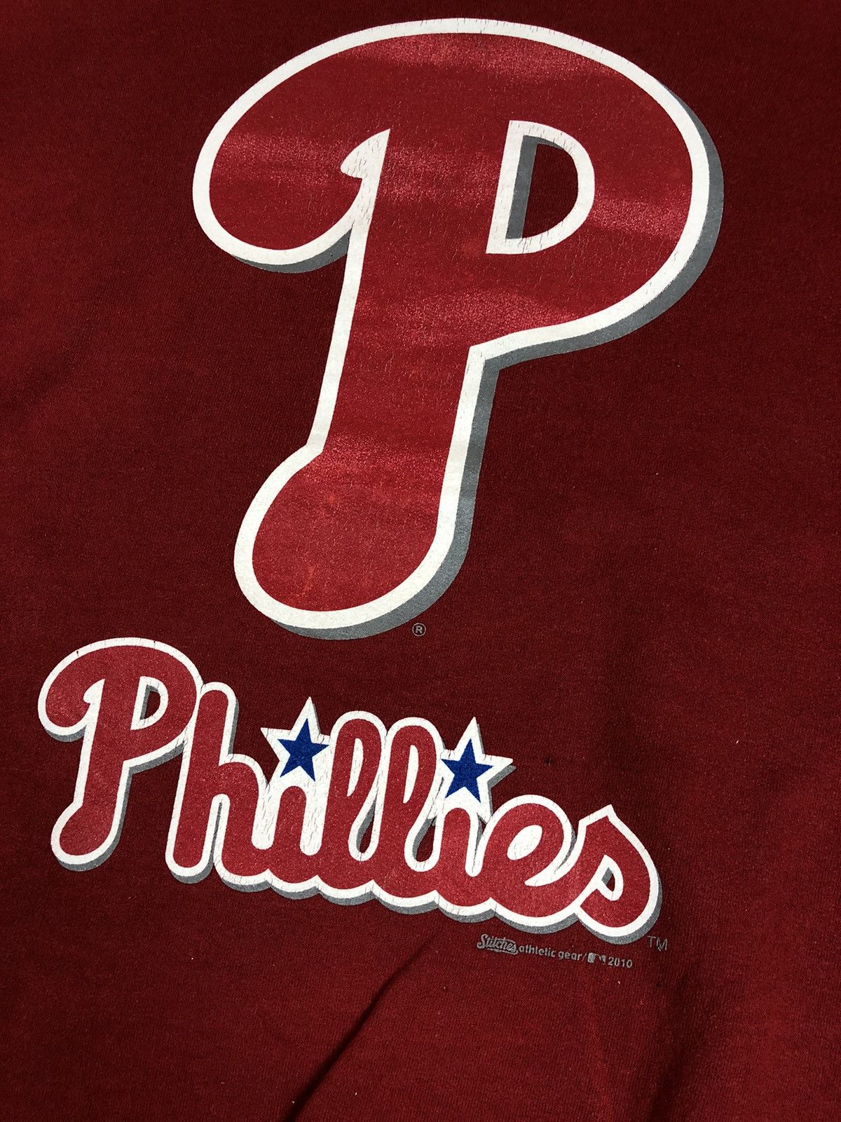MLB × Vintage Vintage Phillies MLB Big Logo Design Size US XL / EU 56 / 4 - 4 Thumbnail