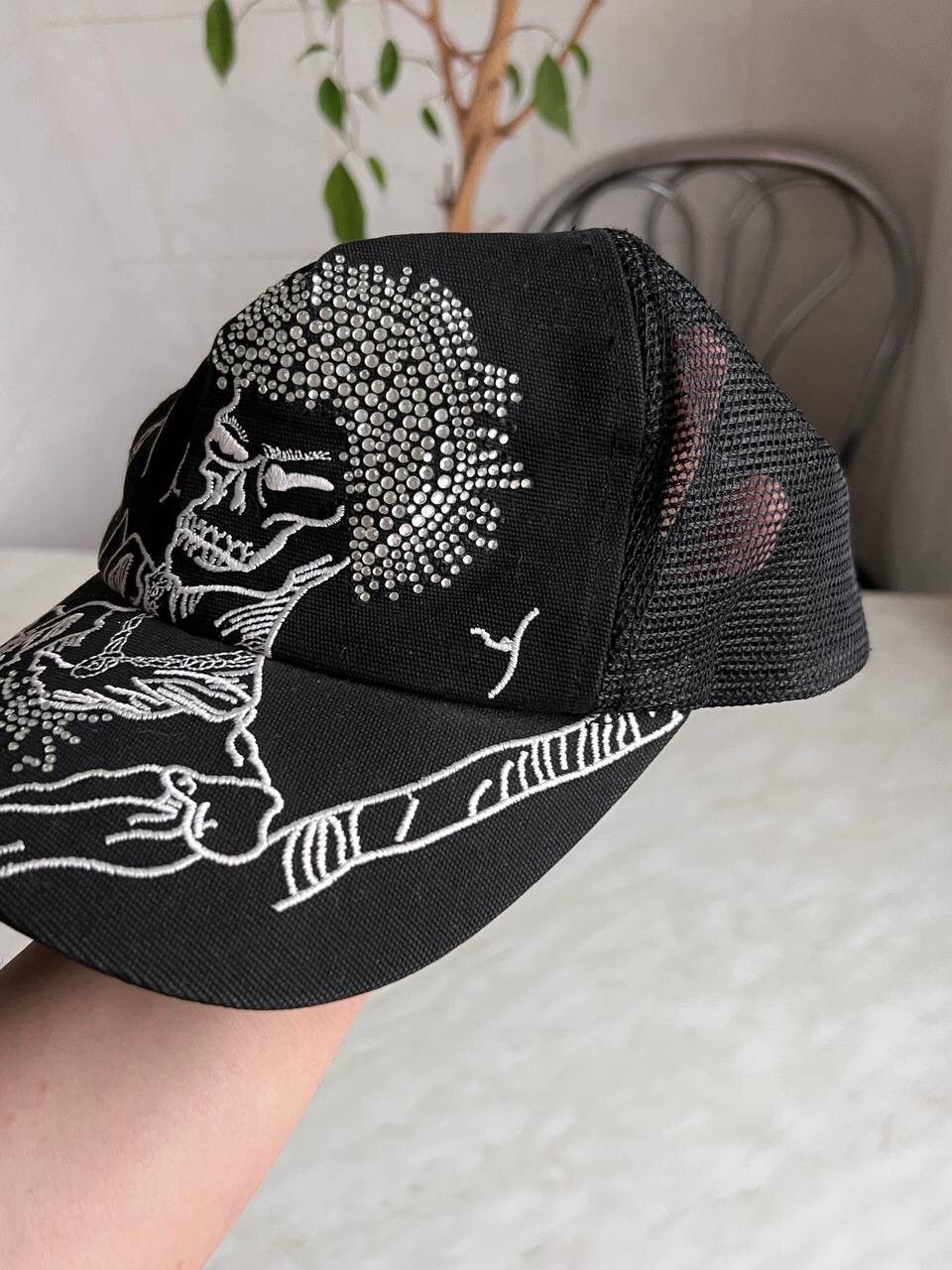 Ed Hardy × Vintage Vintage Y2K Ed Hardy Cristian Audigier Streetwear Hat Cap Size ONE SIZE - 3 Thumbnail