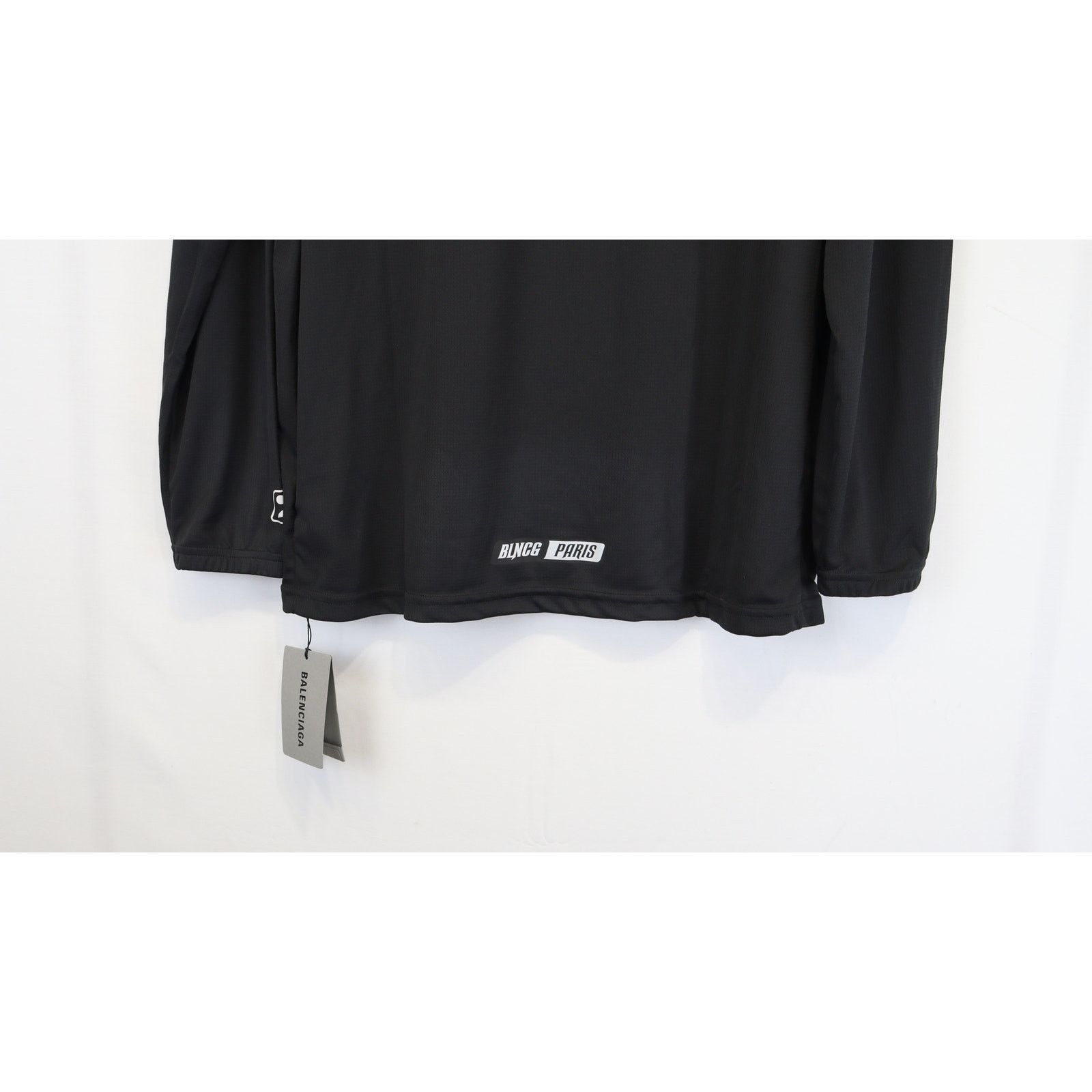 Balenciaga o1rshd1 Top L/S Bike Jersey in Black Size US S / EU 44-46 / 1 - 16 Thumbnail