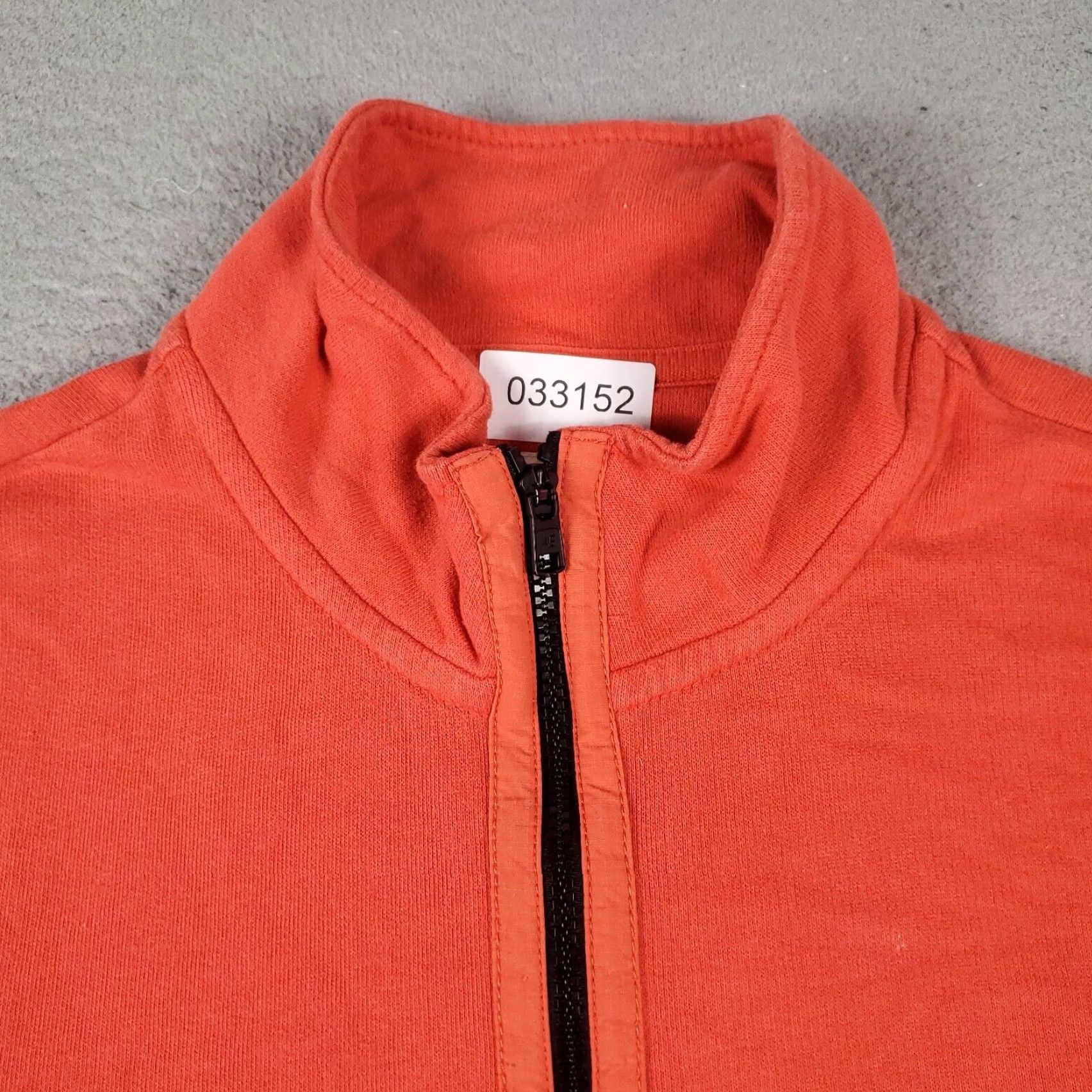 American Eagle Outfitters American Eagle Mens Large Orange Quarter Zip Pullover Sweatshirt Size US L / EU 52-54 / 3 - 3 Thumbnail