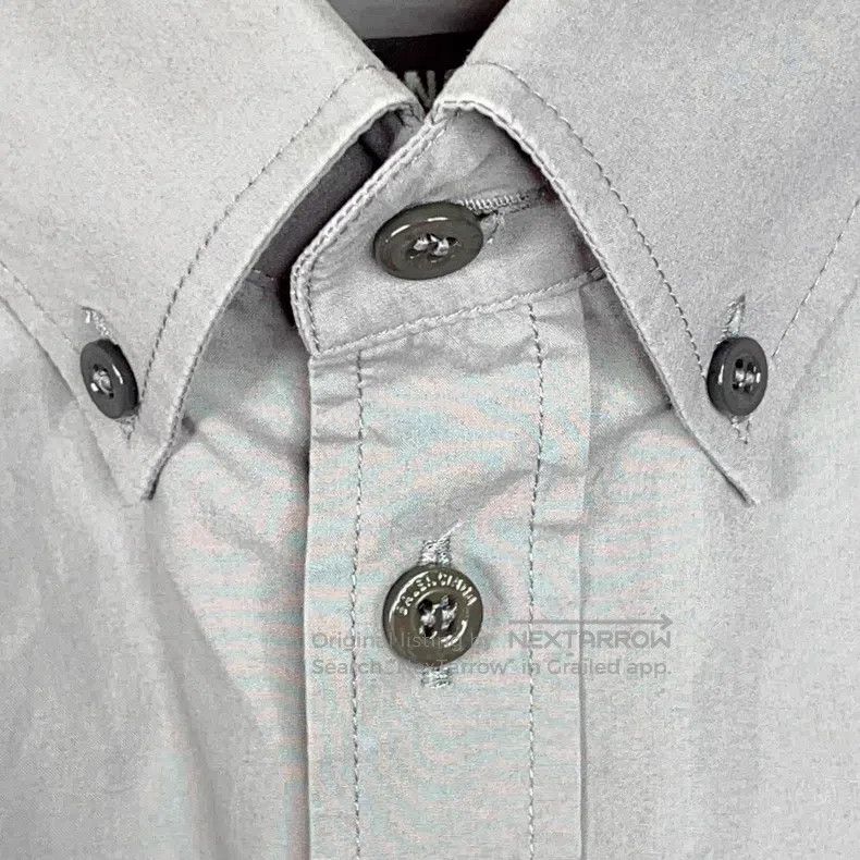 Balenciaga Balenciaga size 39 Solid Color Collar Back Logo Printed Si Size US M / EU 48-50 / 2 - 3 Thumbnail