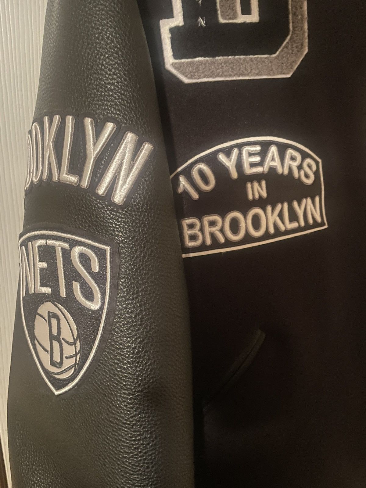 Pro Standard Brooklyn Nets NBA Varsity Jacket Size US L / EU 52-54 / 3 - 2 Thumbnail
