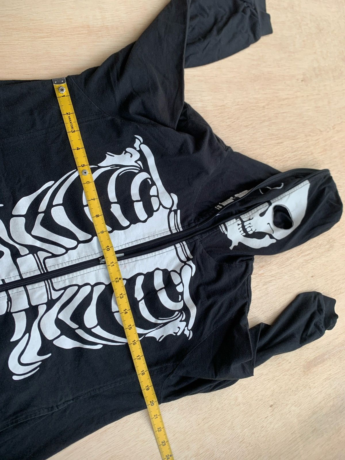If Six Was Nine × Japanese Brand × Le Grande Bleu (L.G.B.) Eco Junior Poem Skull Ifsixwasnine Lgb style Hoodie Size US M / EU 48-50 / 2 - 11 Thumbnail