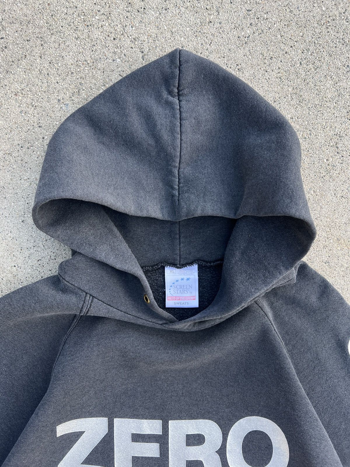 Vintage 1990s Smashing Pumpkins Zero Band Hooded Sweatshirt Hoodie Size US XL / EU 56 / 4 - 2 Thumbnail