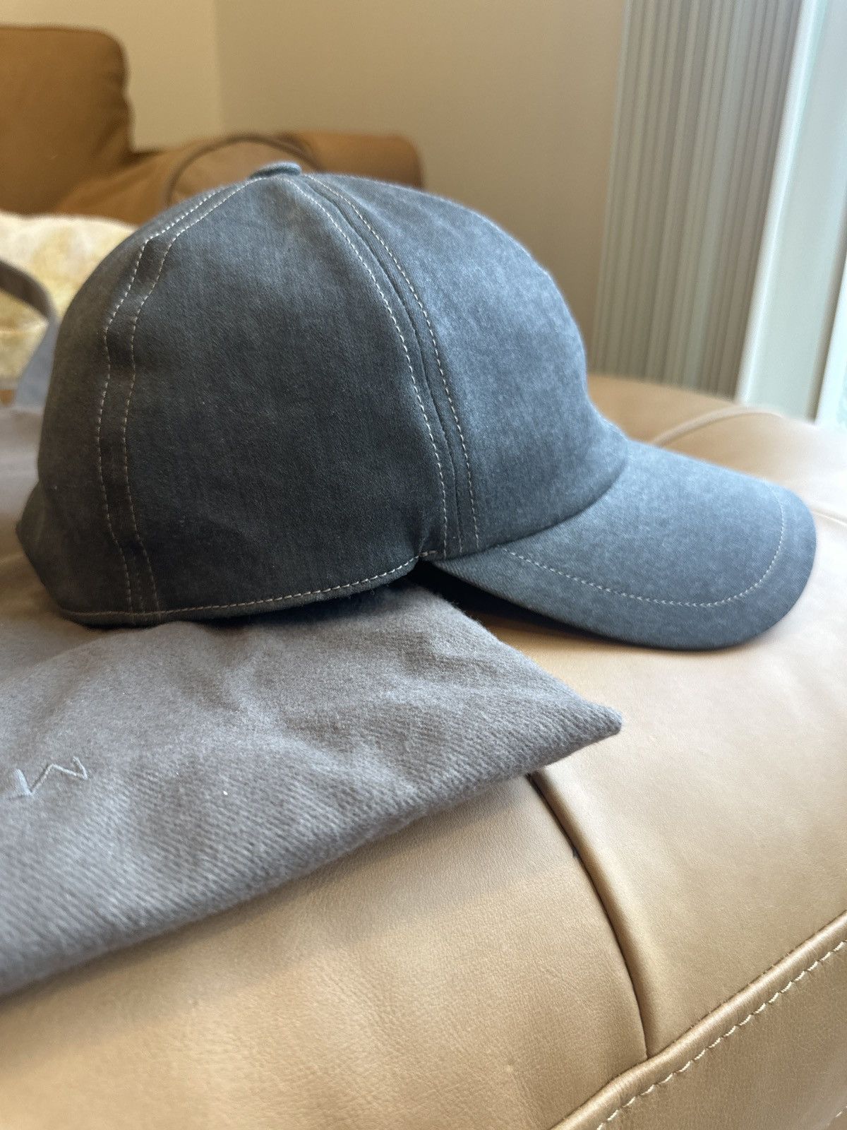 Rick Owens Drkshdw Rick Owens DRKSHDW Black Hollywood Cap Sz Small Size 30 - 5 Thumbnail