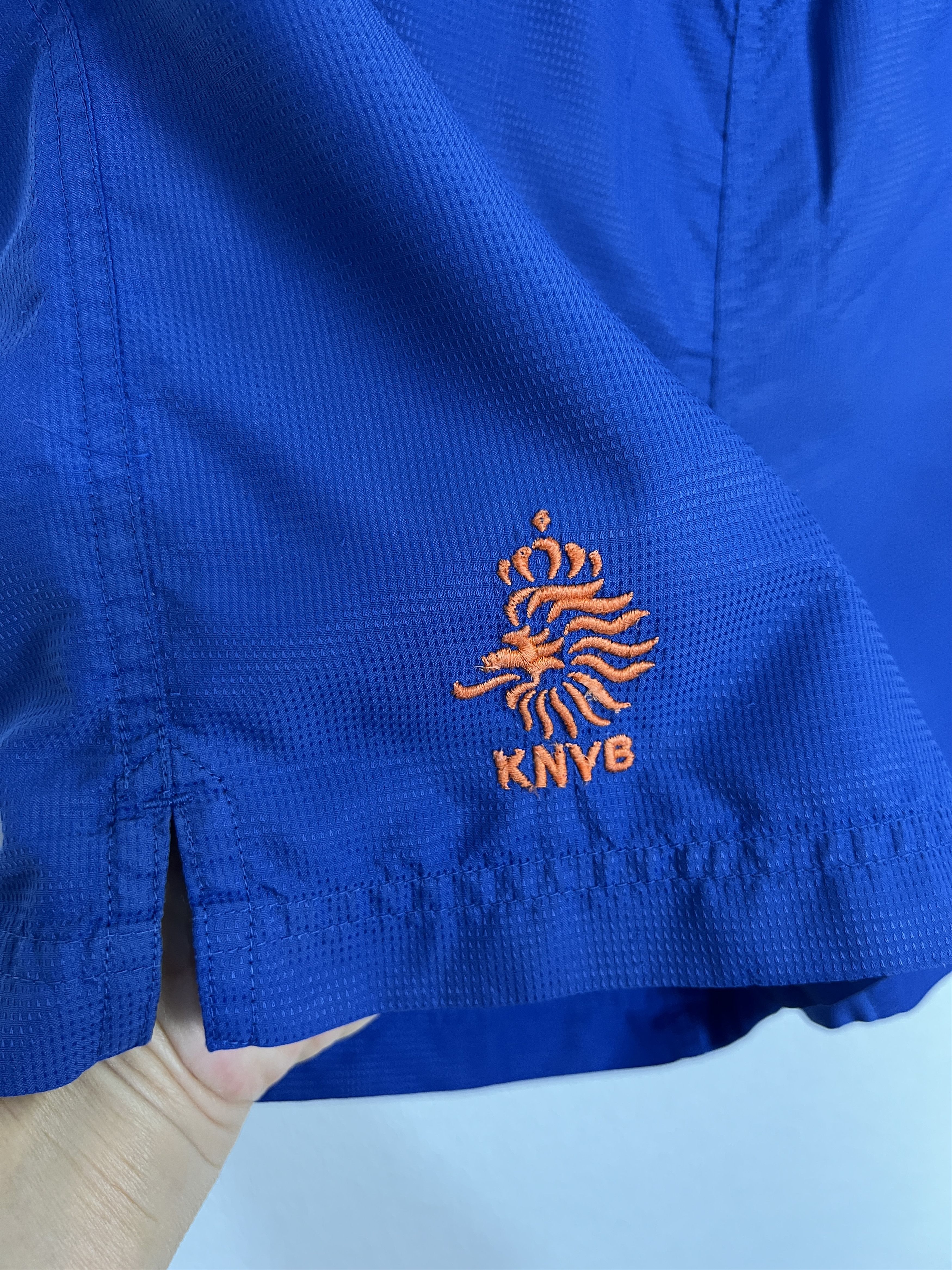 Nike Vintage 90's Nike Netherlands Holland Football Blue Shorts Size US 32 / EU 48 - 2 Thumbnail