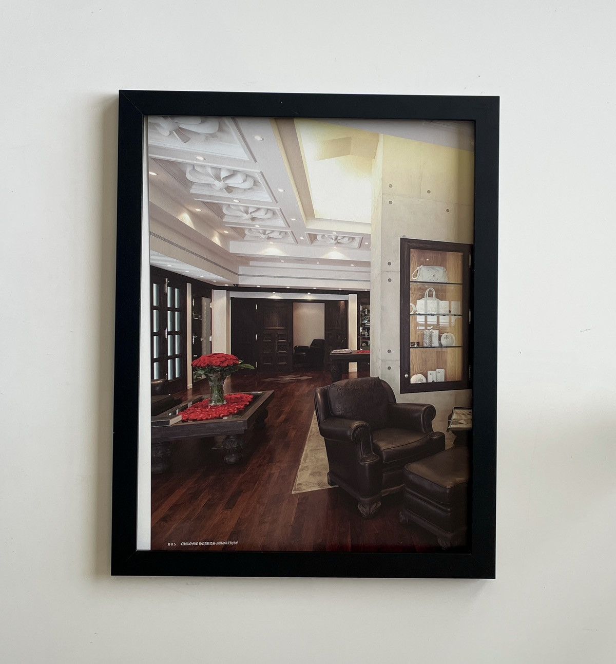Chrome Hearts Chrome Hearts Framed poster 9x11 Size ONE SIZE - 1 Thumbnail