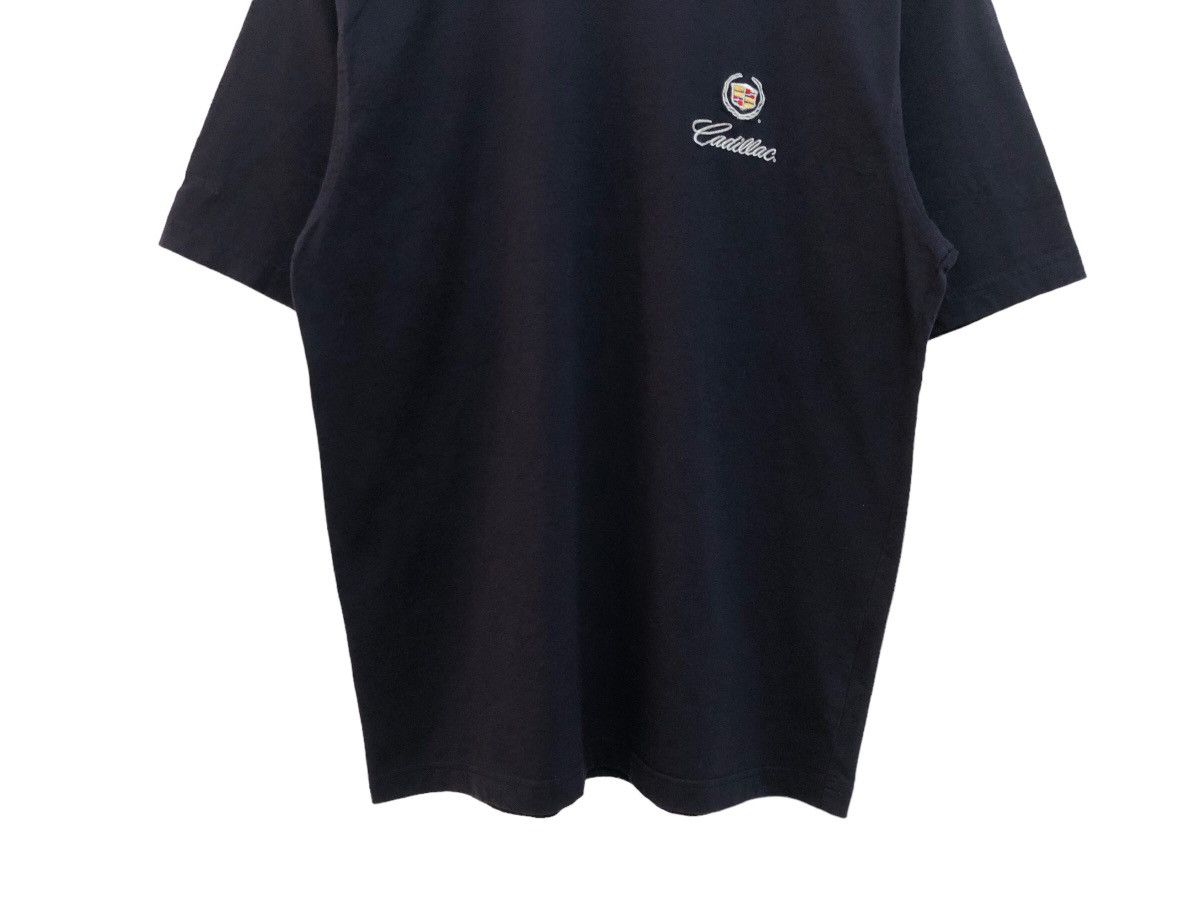 Cadillac DOPE 🔥 SWAG CADILLAC EMBROIDERED LOGO MOCK NECK TEE Size US S / EU 44-46 / 1 - 4 Thumbnail