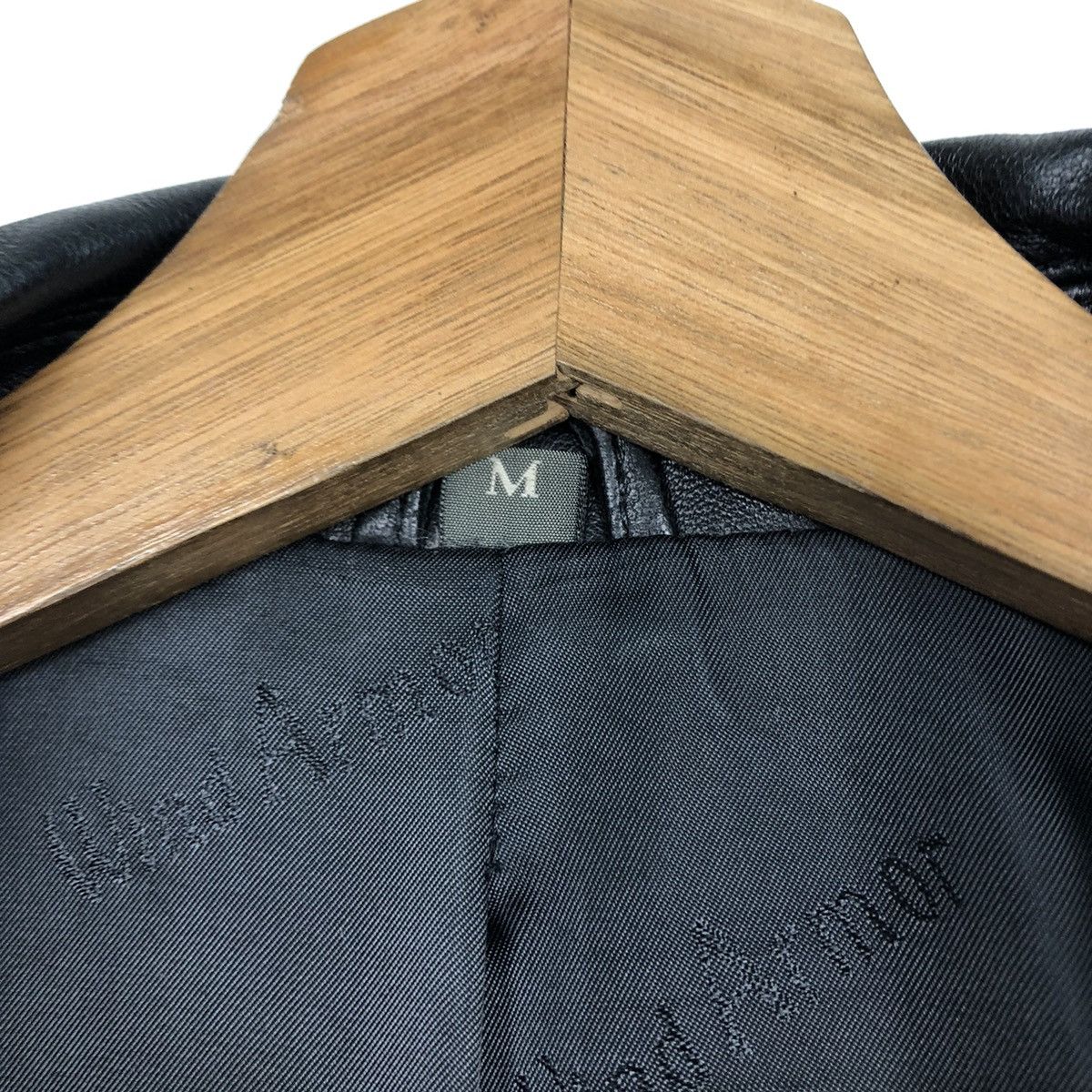 Japanese Brand 📌Vintage Chore Leather Jacket Biker Nichiwa Issey Miyake Size US M / EU 48-50 / 2 - 18 Thumbnail