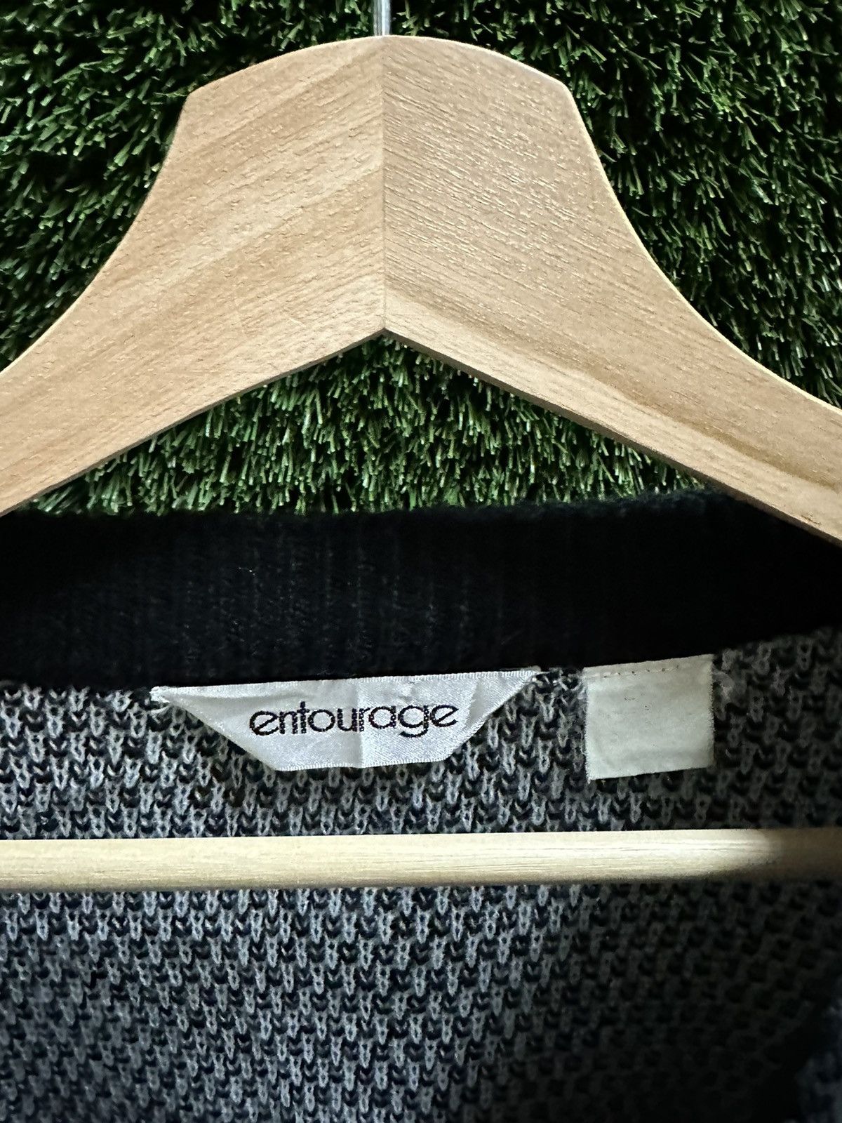 Vintage Vintage Entourage Textured Abstract Sweater Large Size US L / EU 52-54 / 3 - 3 Thumbnail