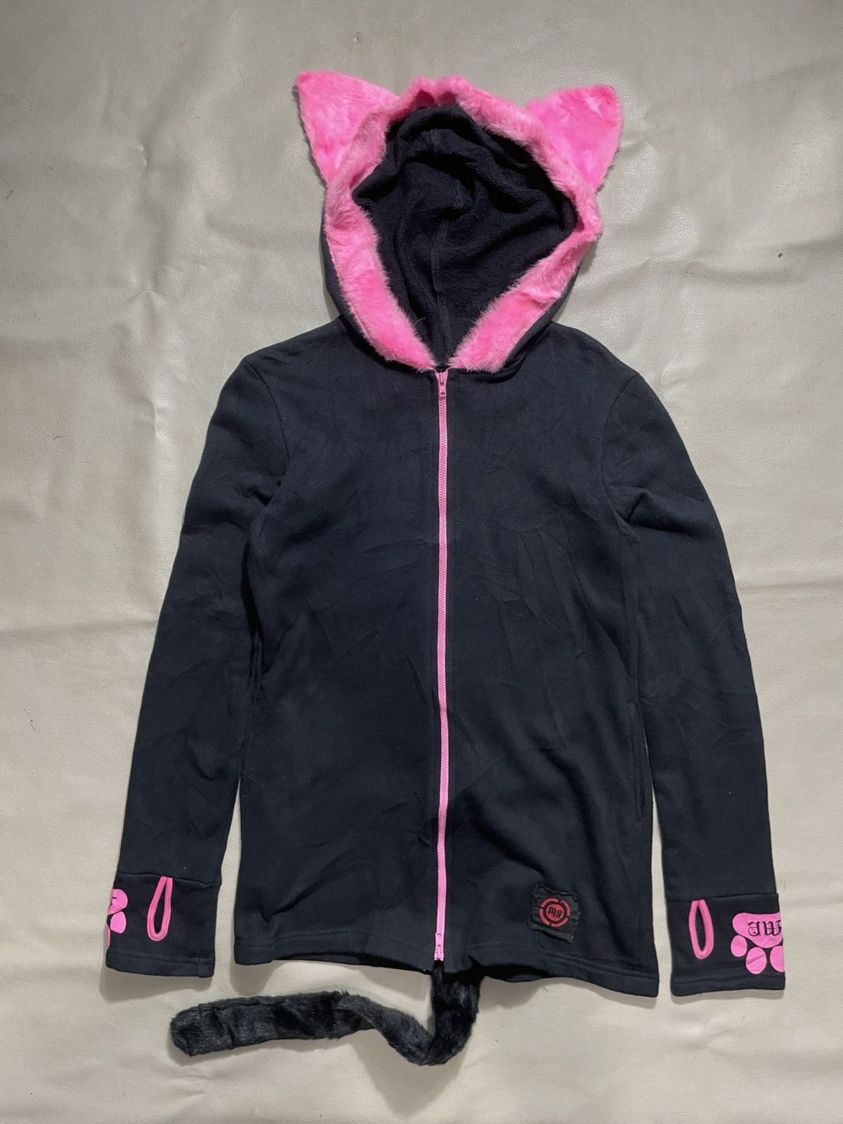 Hysteric Glamour Maxicam Japanese ear Cat zip Hoodie goth y2k style Size S / US 4 / IT 40 - 1 Thumbnail