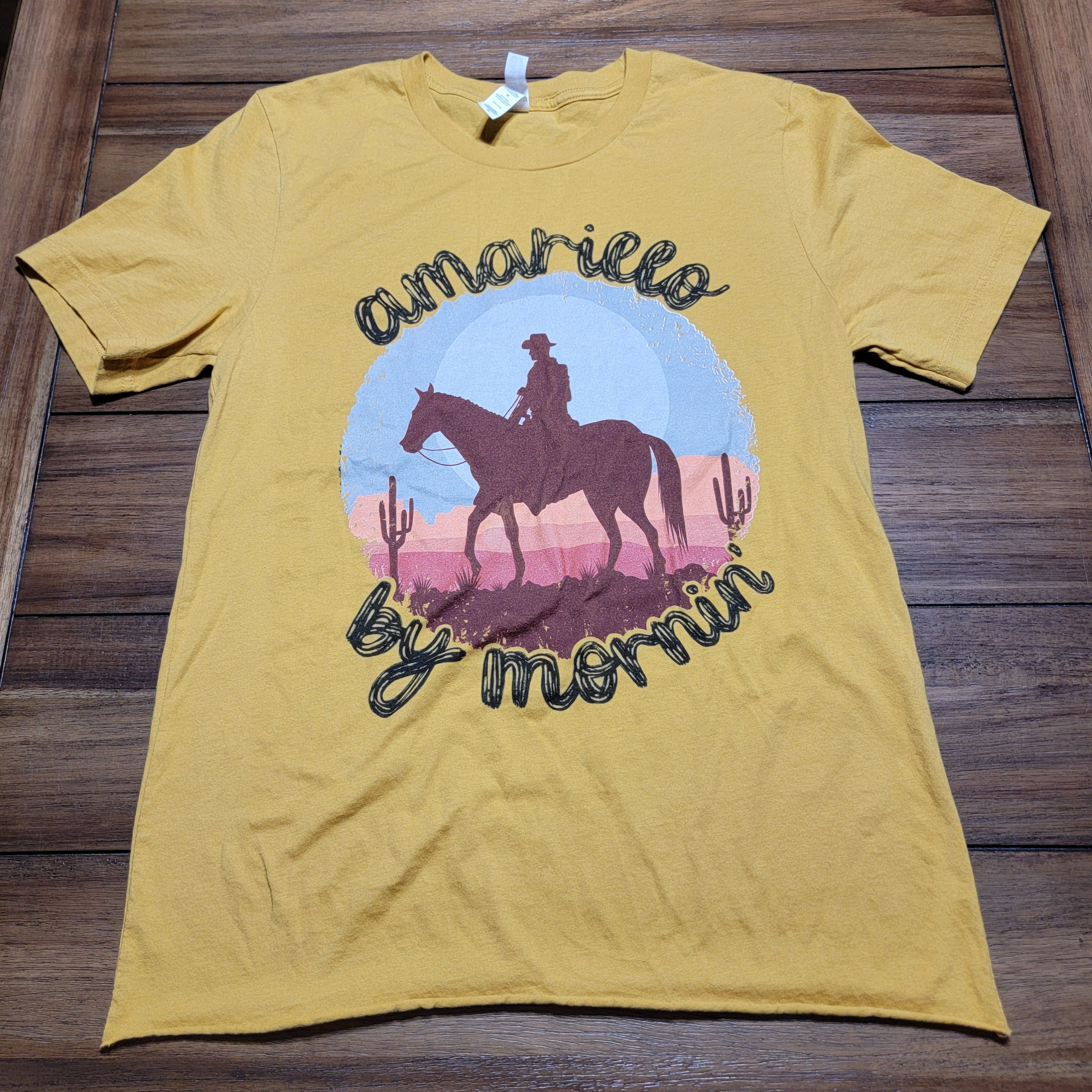 Other "Amarillo By Mornin'" Graphic SS Tee - Size Medium Size M / US 6-8 / IT 42-44 - 1 Thumbnail
