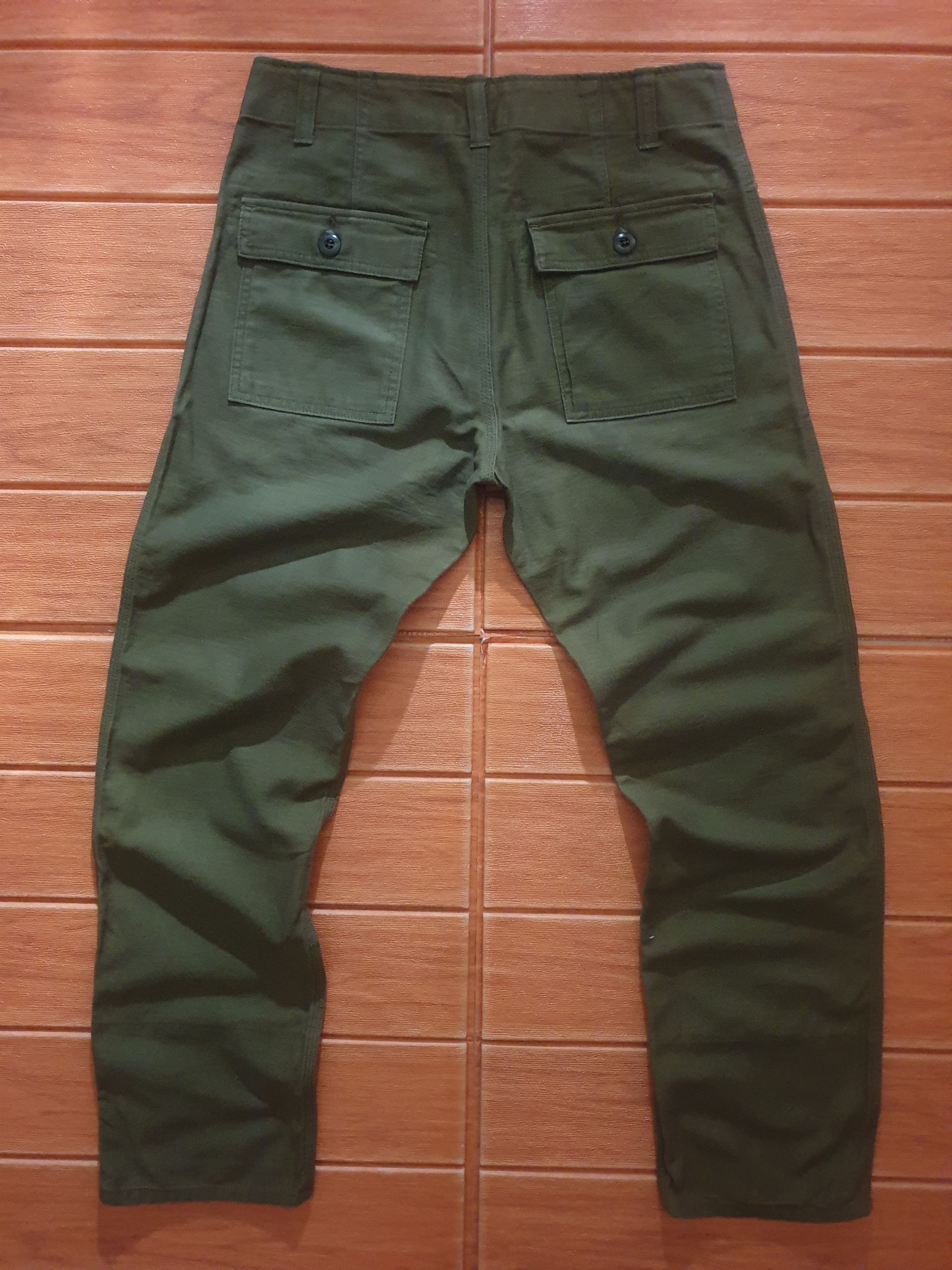 Japanese Brand 💥Journal standard green military Baker pant Size US 30 / EU 46 - 11 Thumbnail
