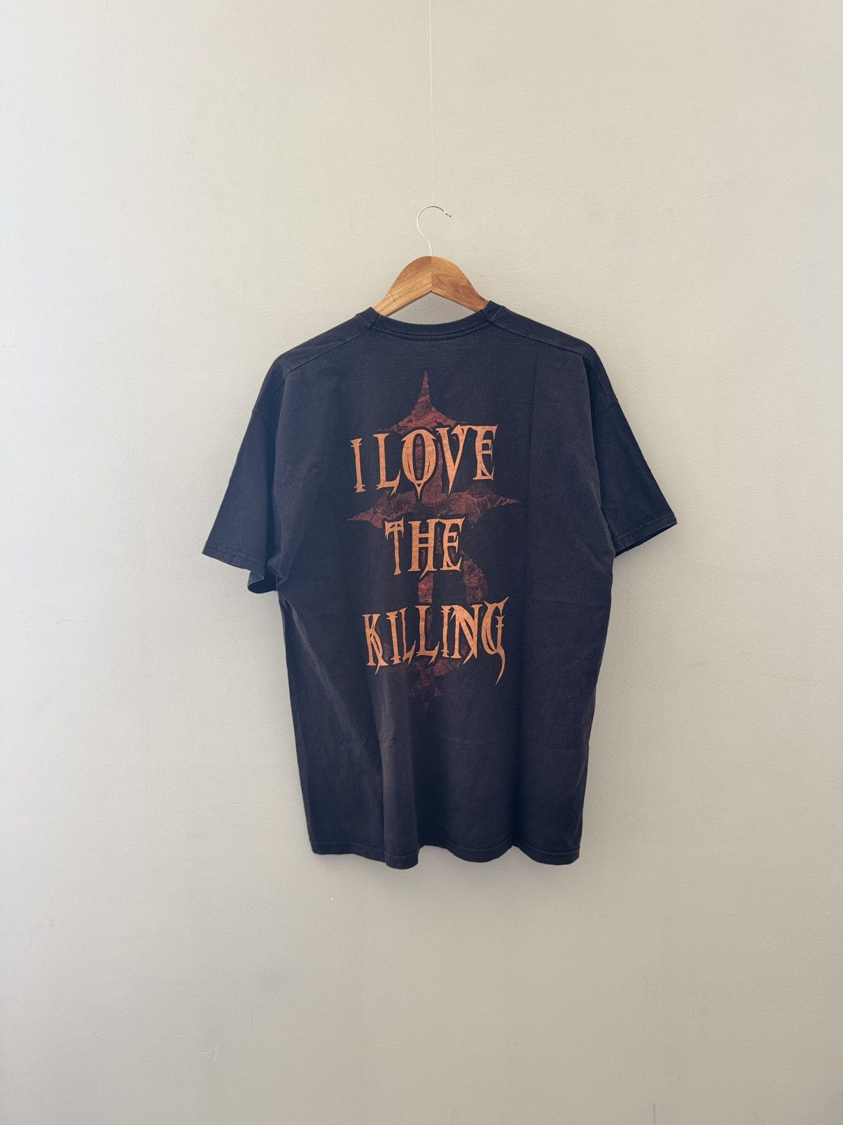 Band Tees × Vintage Vintage 2003 Devil Driver I love the killing t-shirt Size US XL / EU 56 / 4 - 5 Thumbnail