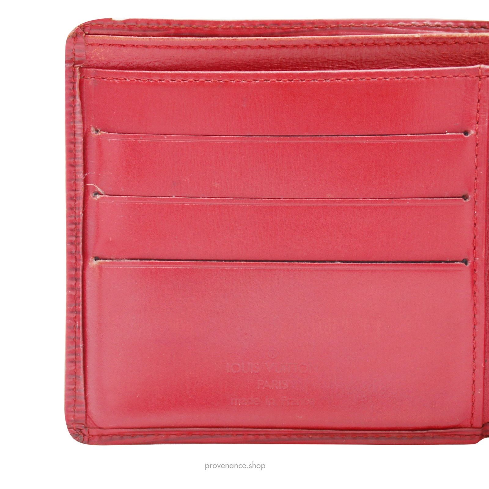 Louis Vuitton 🔴 Louis Vuitton Marco Wallet - Red Epi Leather Size ONE SIZE - 7 Thumbnail